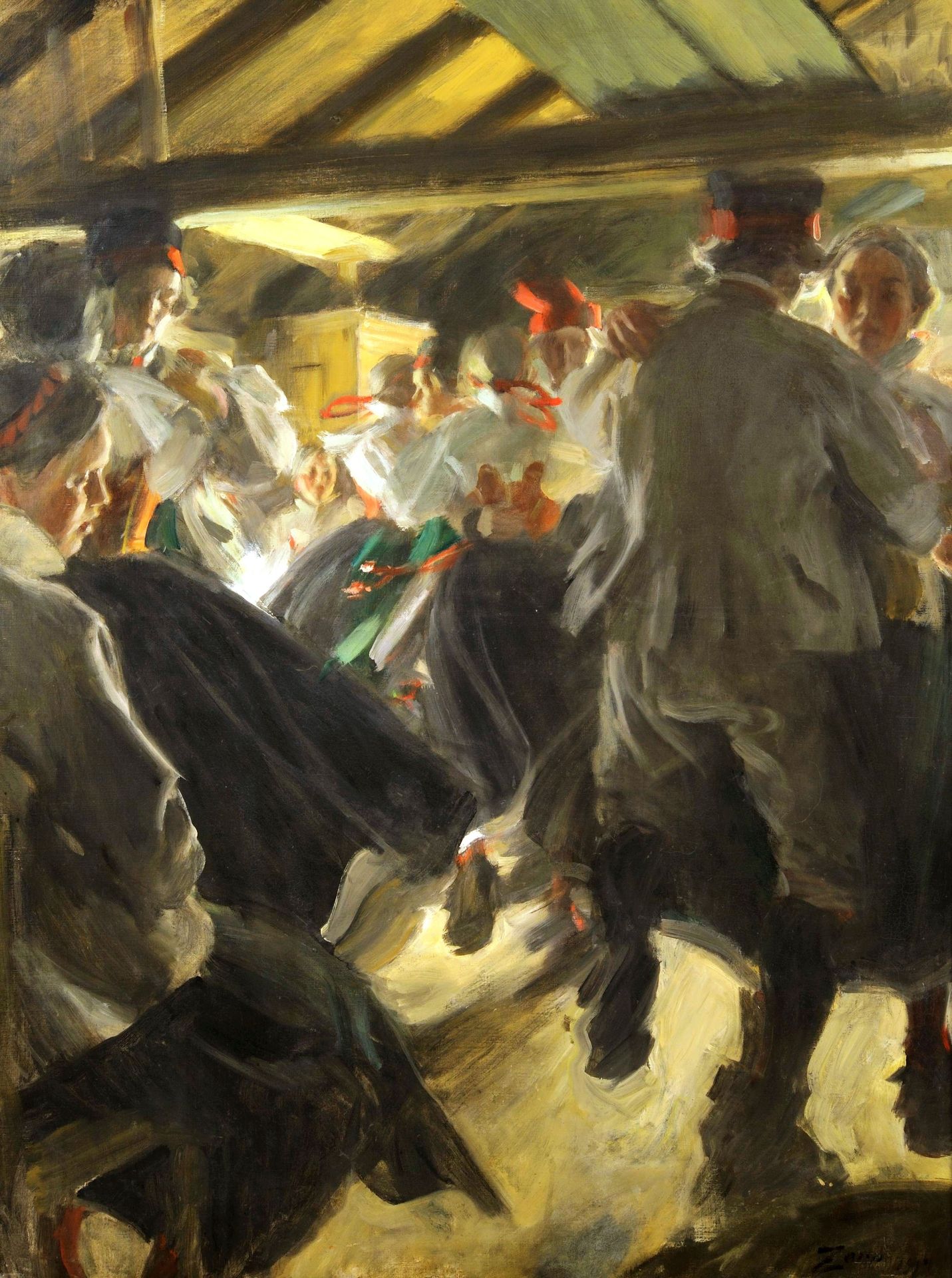 Dance in Gopsmor by Anders Zorn