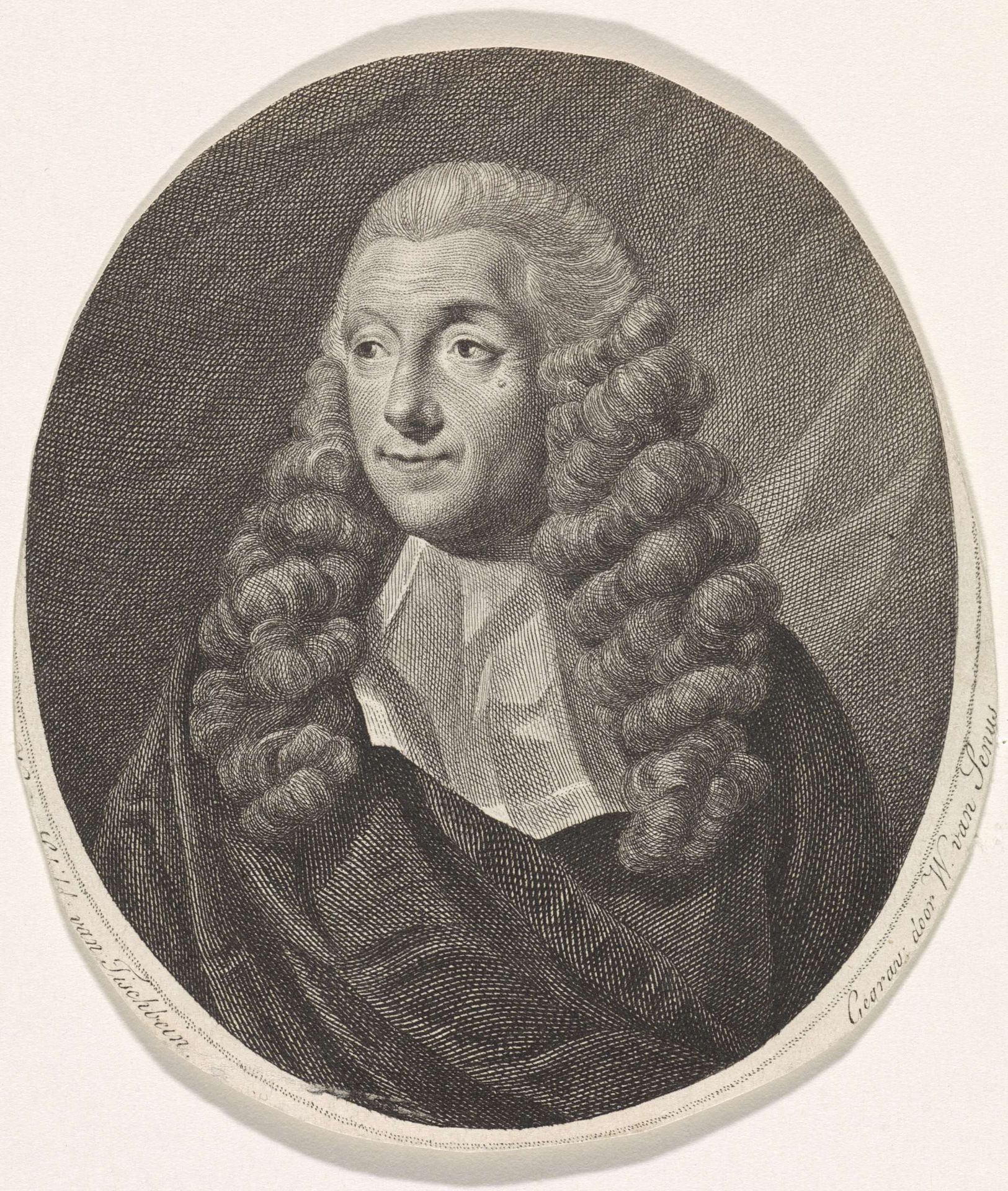 Portret van Joachim Rendorp by Willem van Senus