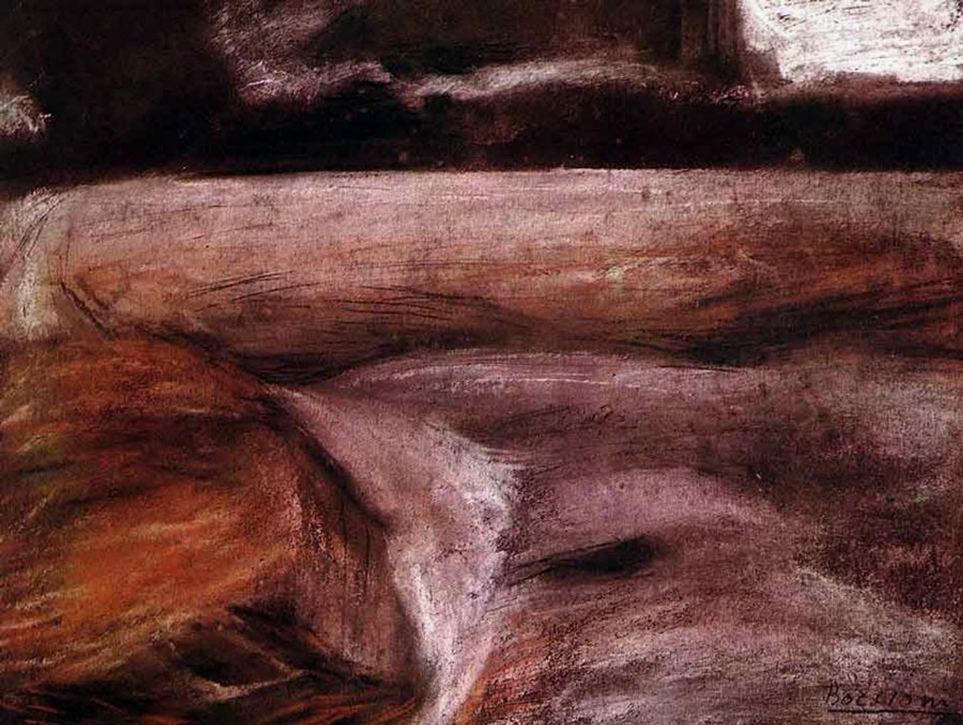 Campagna by Umberto Boccioni