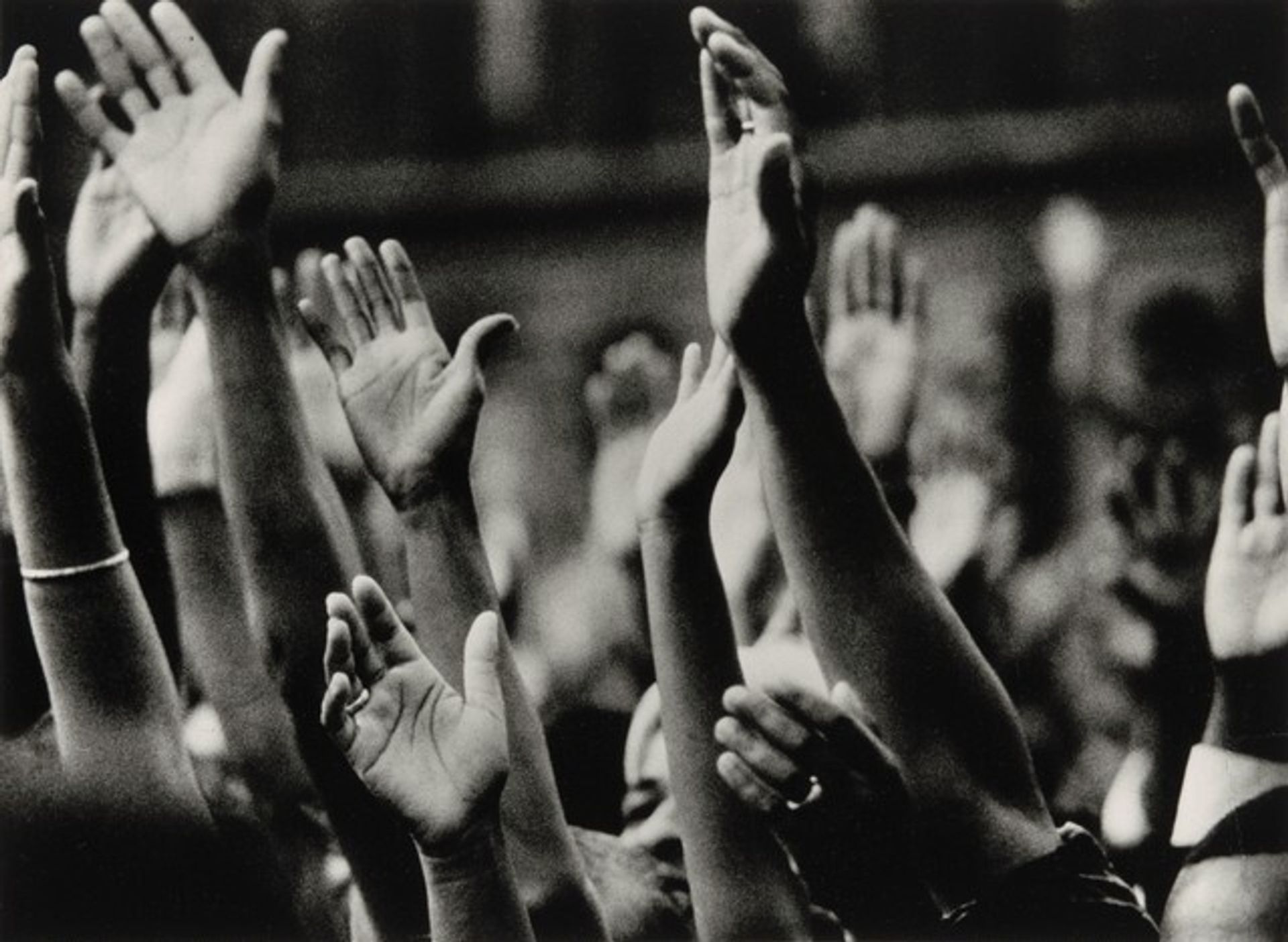 Harlem Rally by Gordon Parks