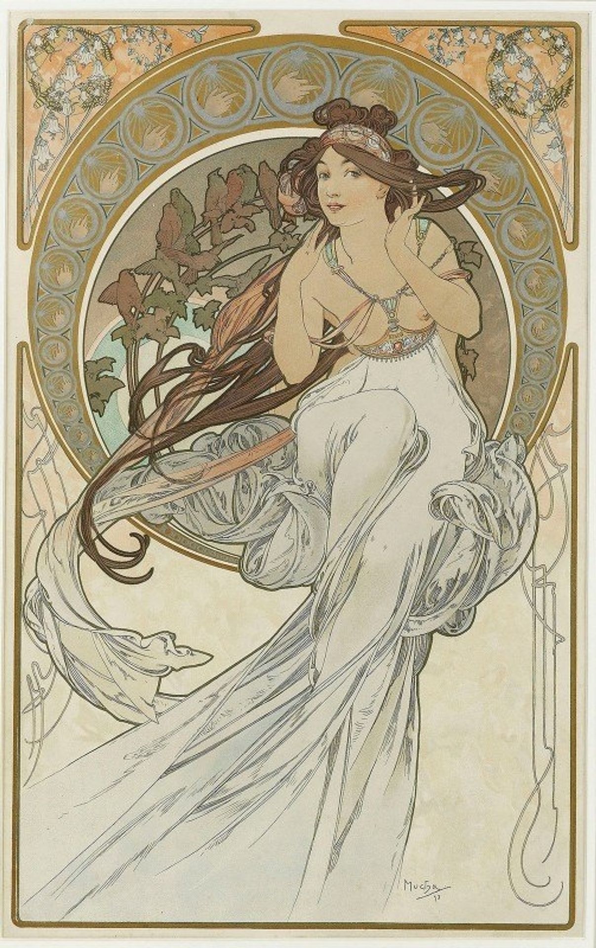 The Arts 1 by Alphonse Mucha