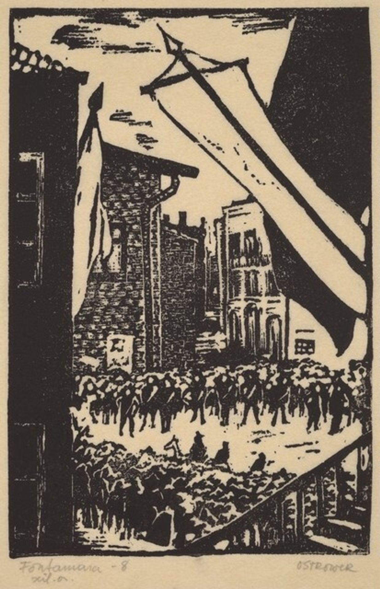 Fontamara VIII by Fayga Ostrower