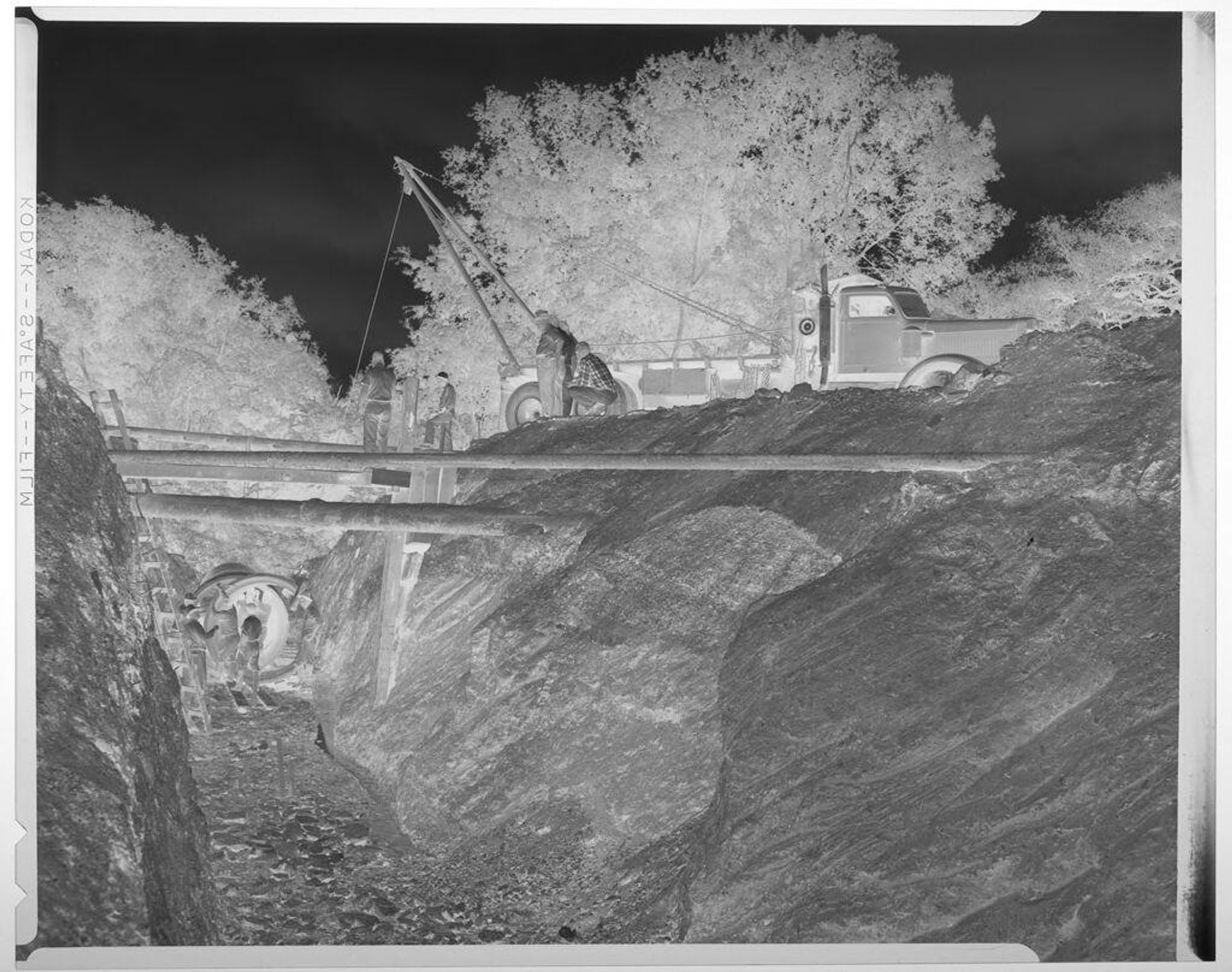 Untitled (Lockhart storm sewer project) by Harry Annas