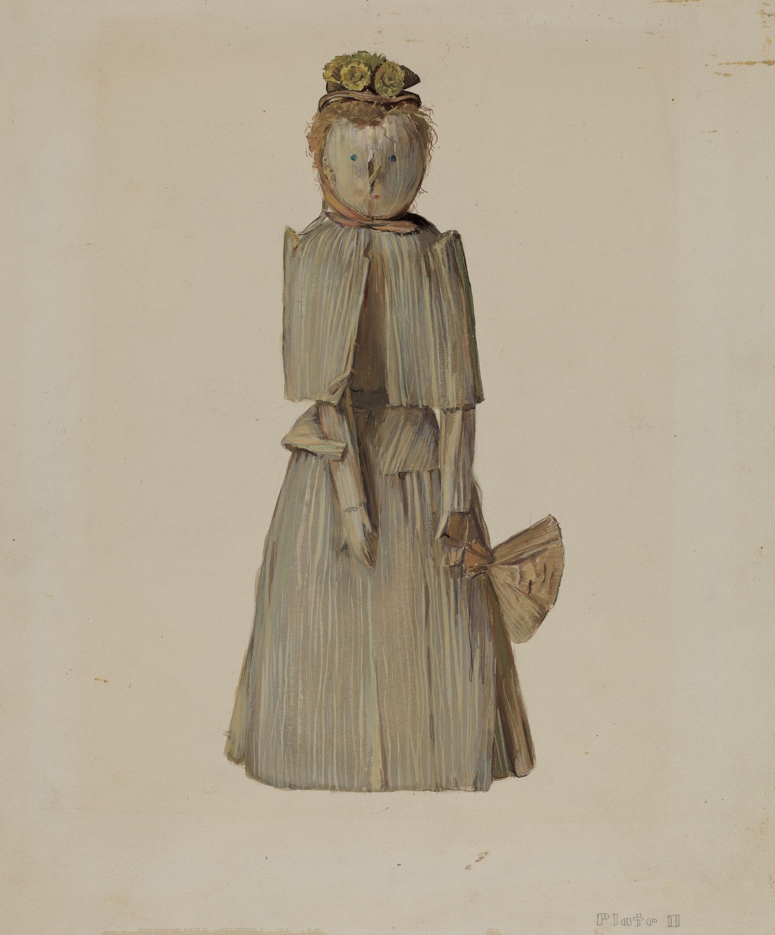 Corn Husk Doll by Jane Iverson