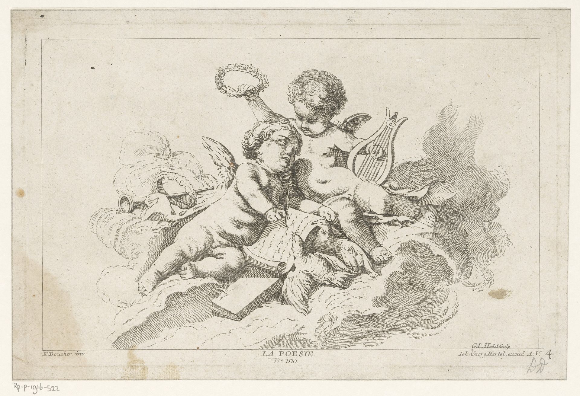 Poëzie by Georg Leopold Hertel