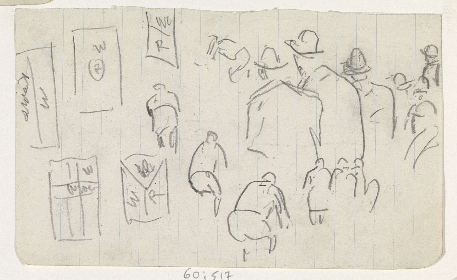 Wielerwedstrijd by Leo Gestel