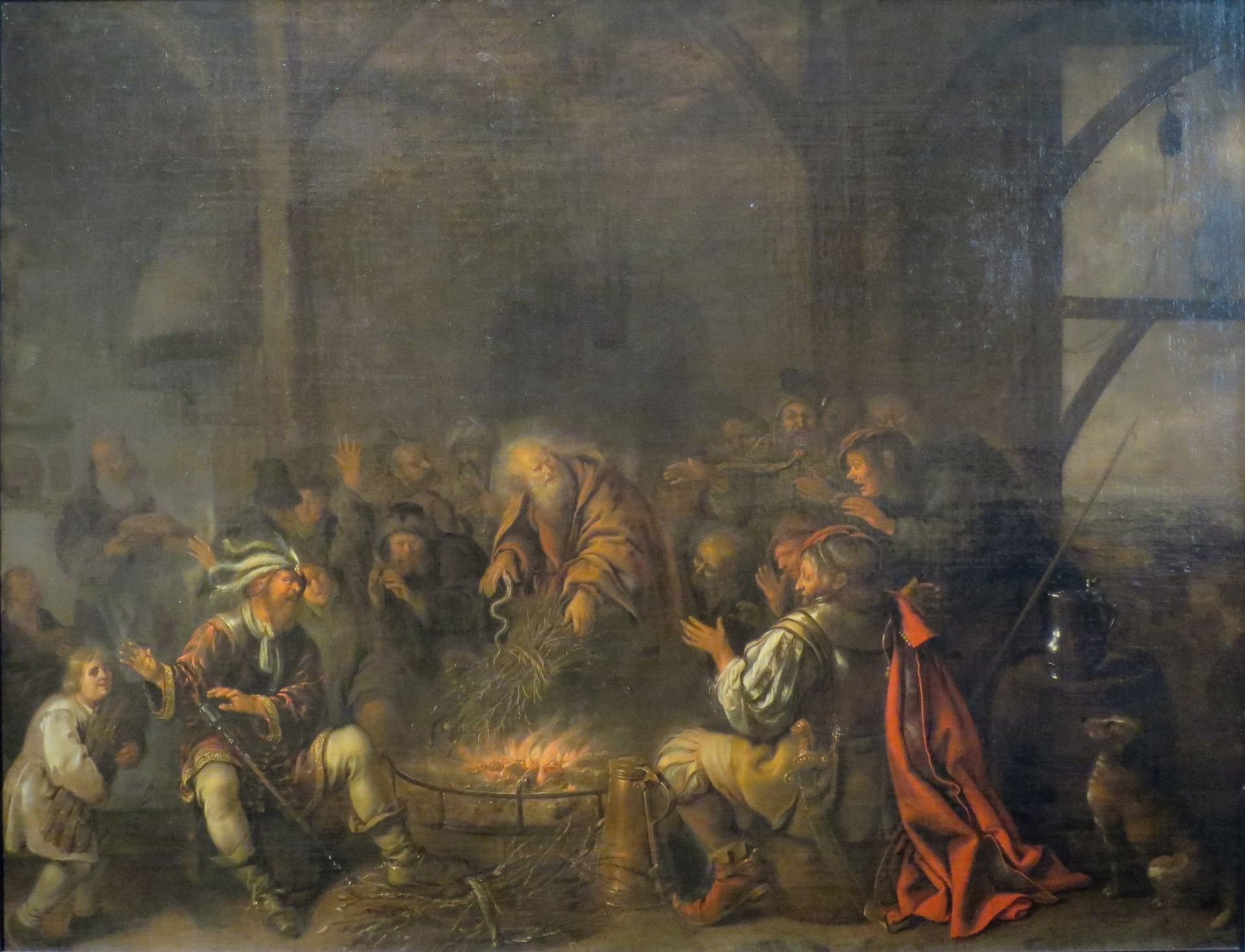 Apostle Paul on the Island of Melit by Jan Miense Molenaer