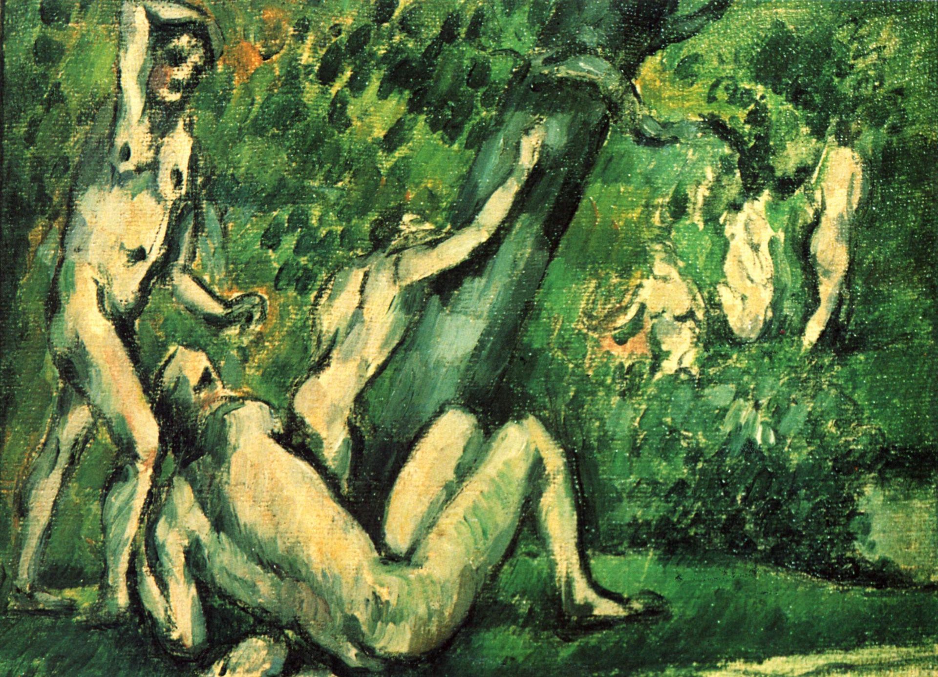 Bathers by Paul Cézanne