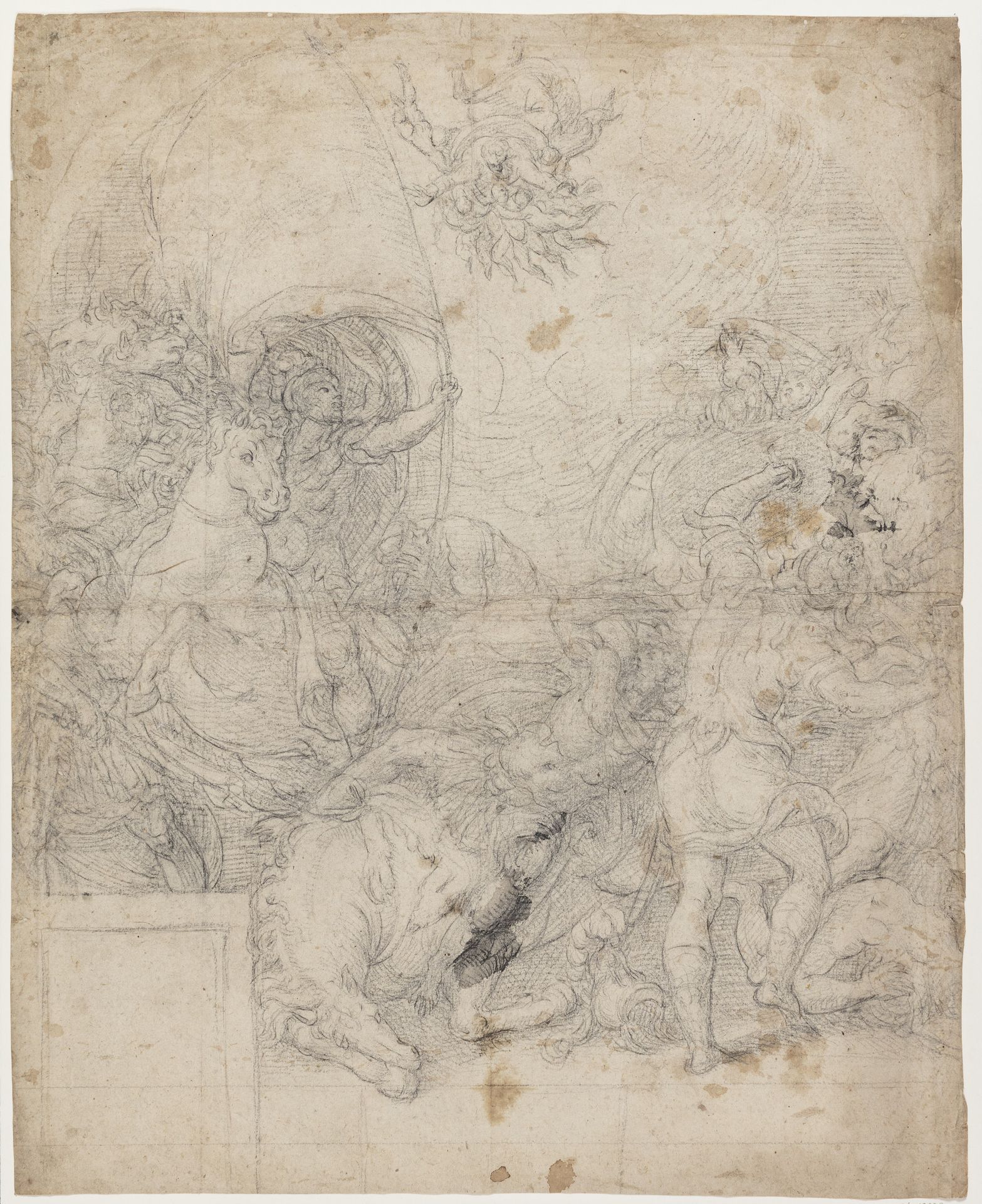 Paulus' omvendelse by Antonio Campi