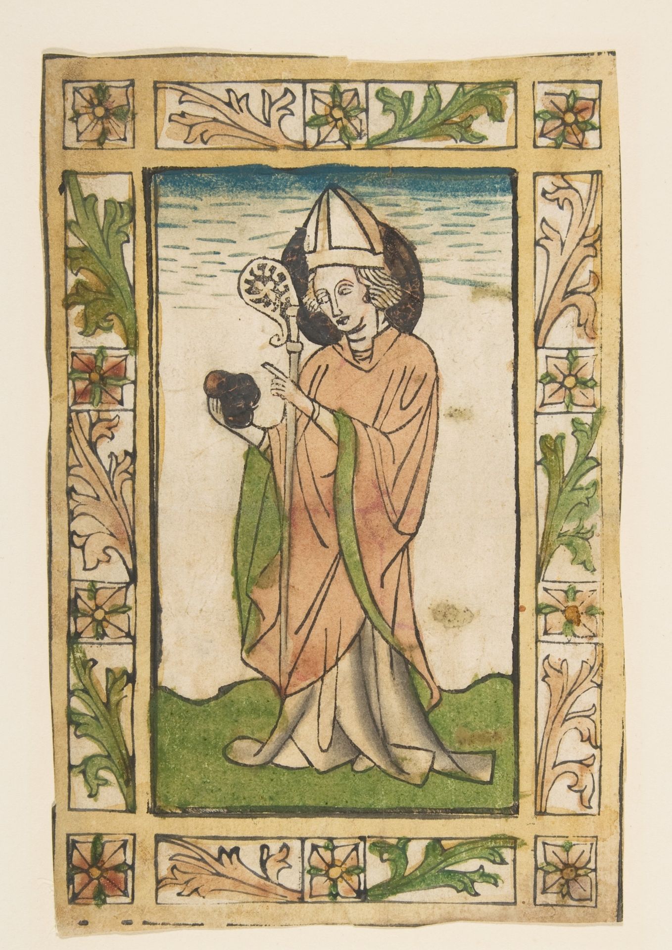 St. Nicolas of Myra (Schr. 1633c) by Anonymous