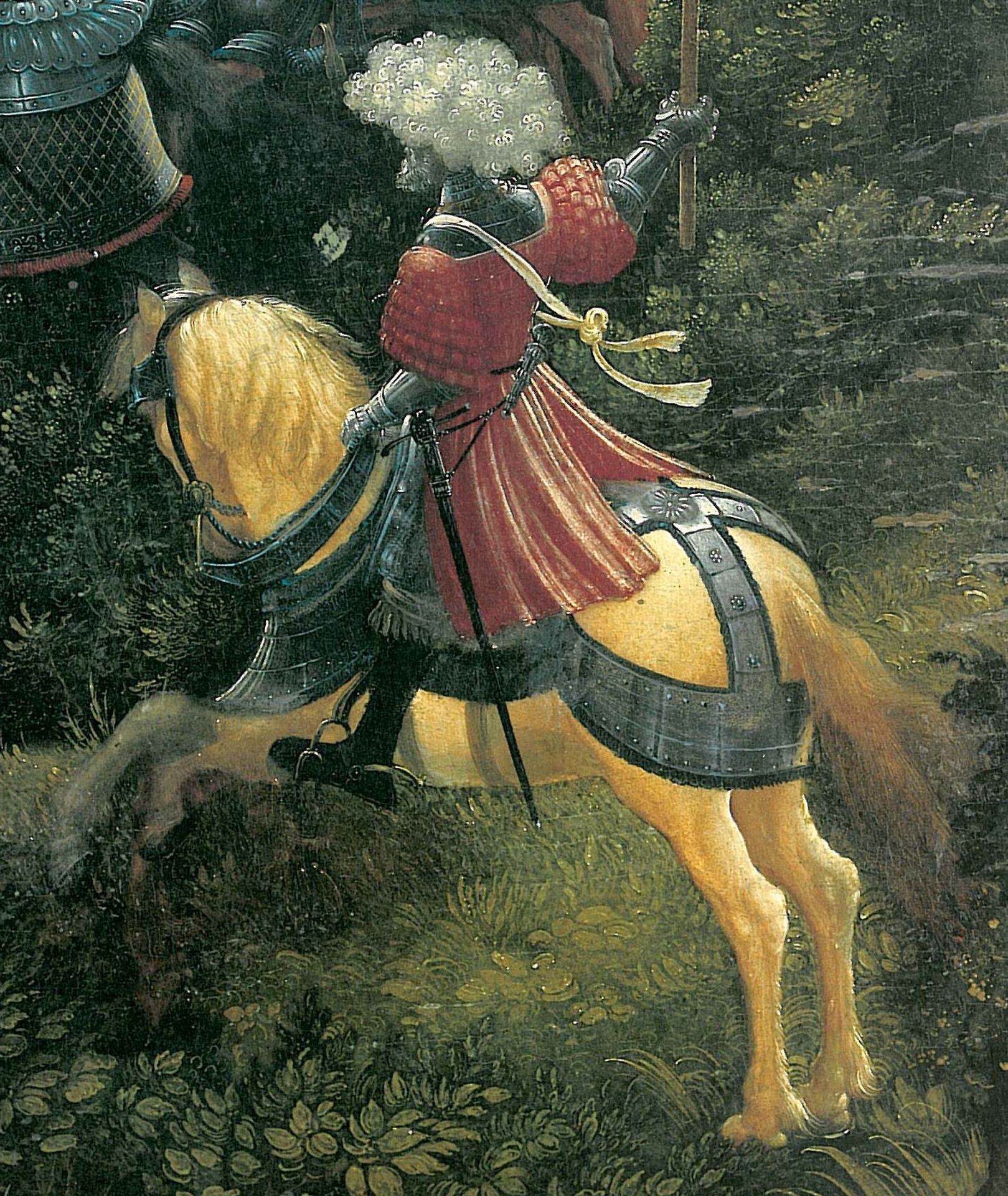 The battle of Issus(fragment) by Albrecht Altdorfer
