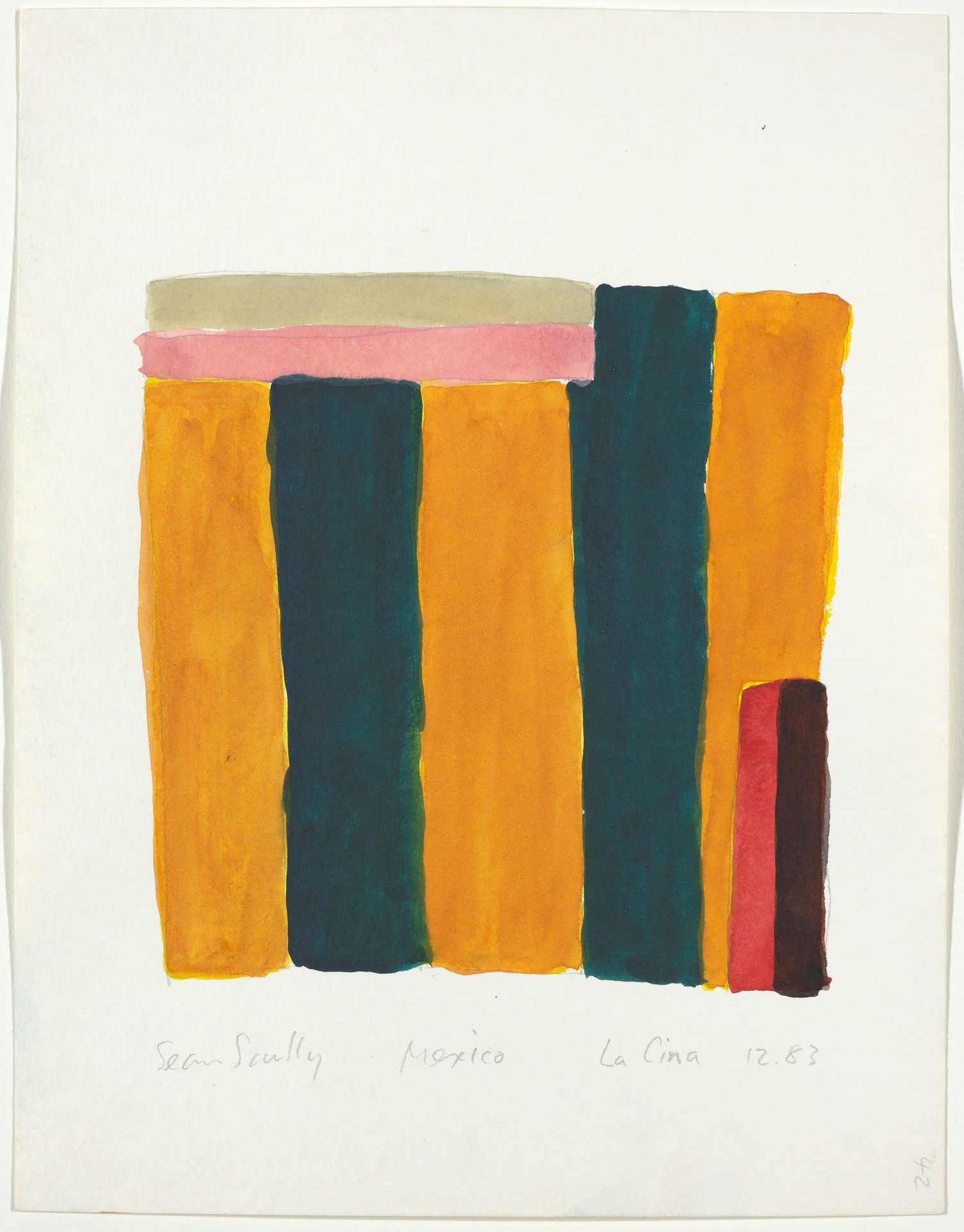 Mexico La Cina by Sean Scully