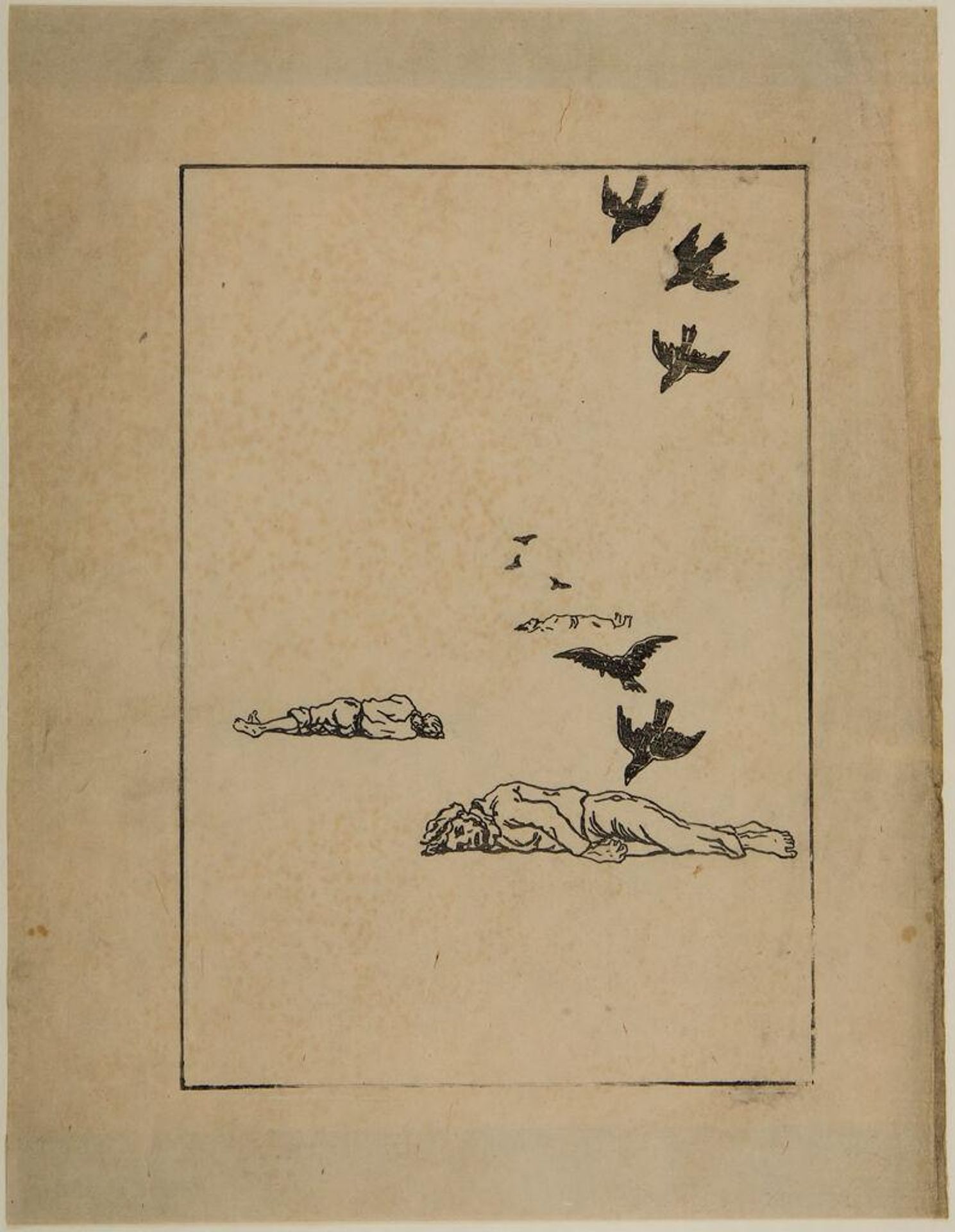 Corpses and Crows by Henri Rivière