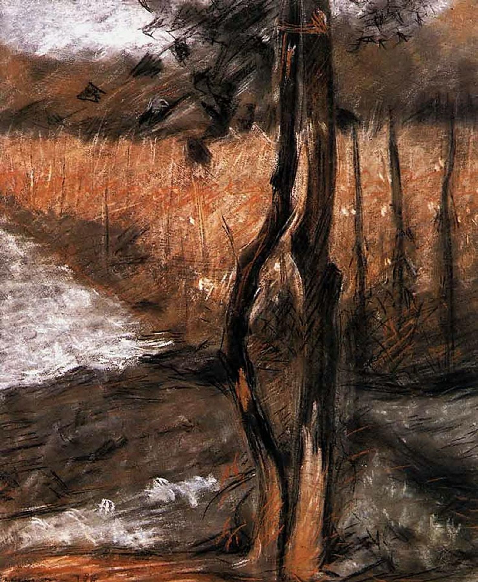 Trees by Umberto Boccioni