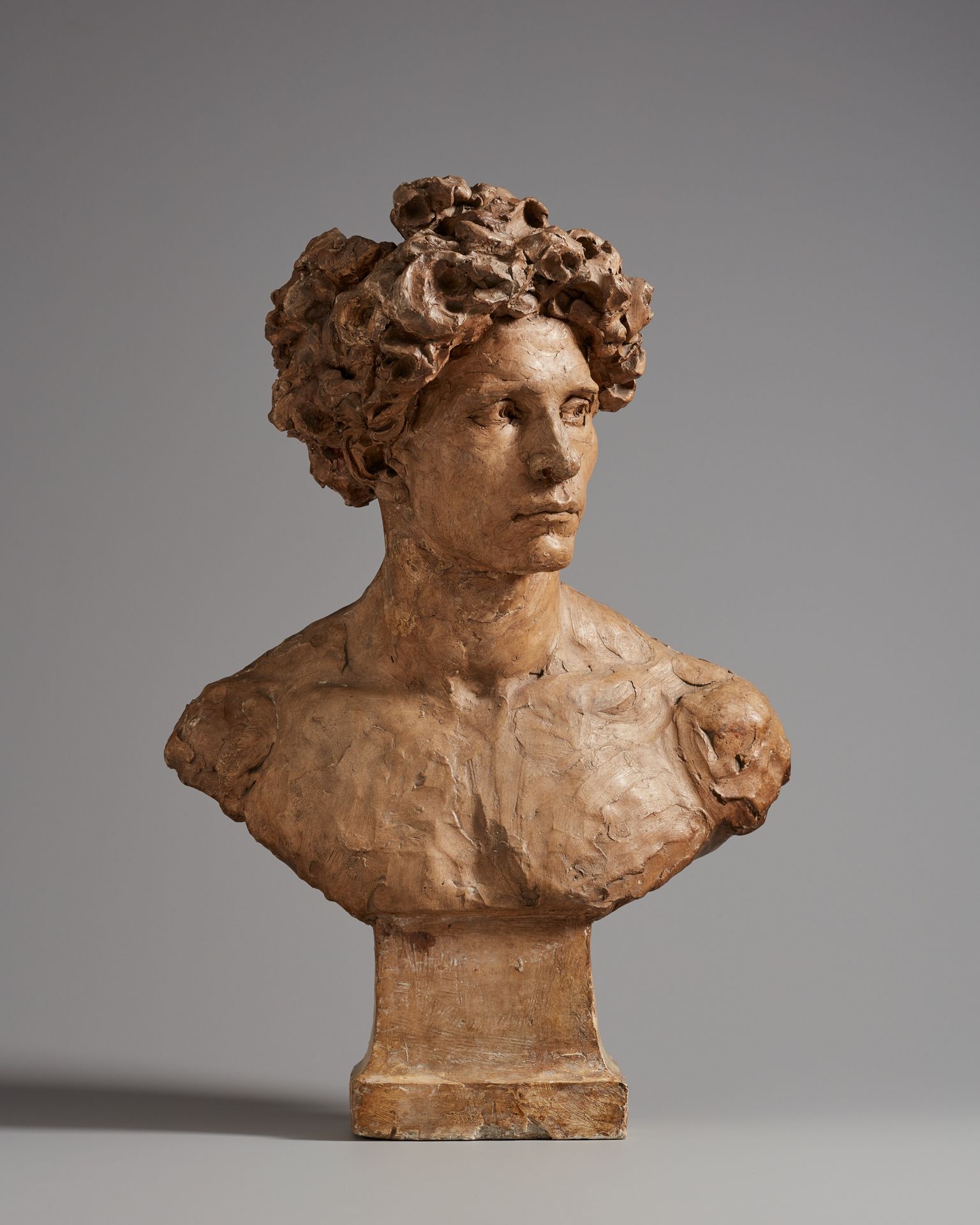 Bust of a Young Man by Aimé-Jules Dalou
