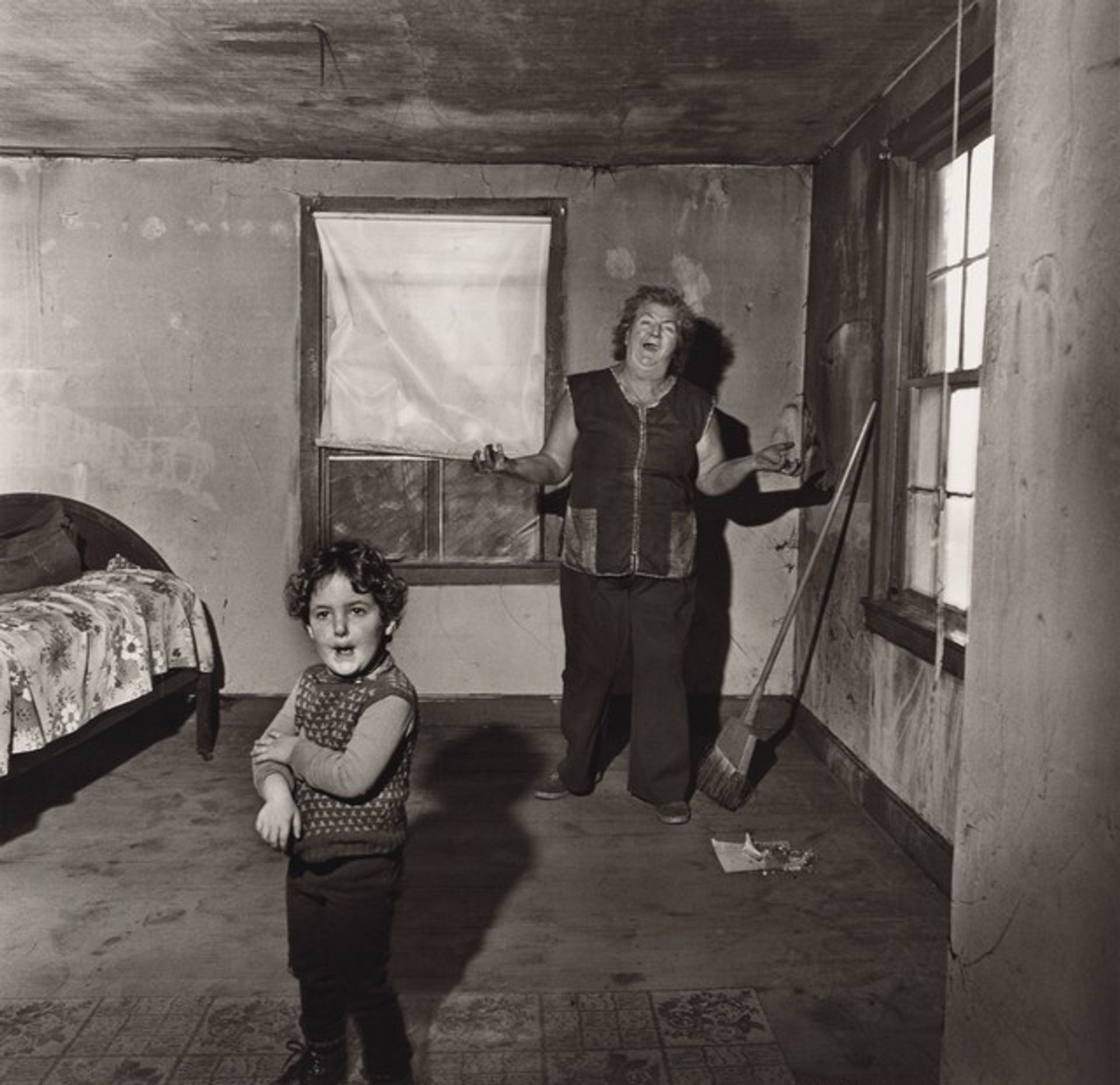 Jean Sabatine and Molly, Martins Creek, Pennsylvania by Larry Fink