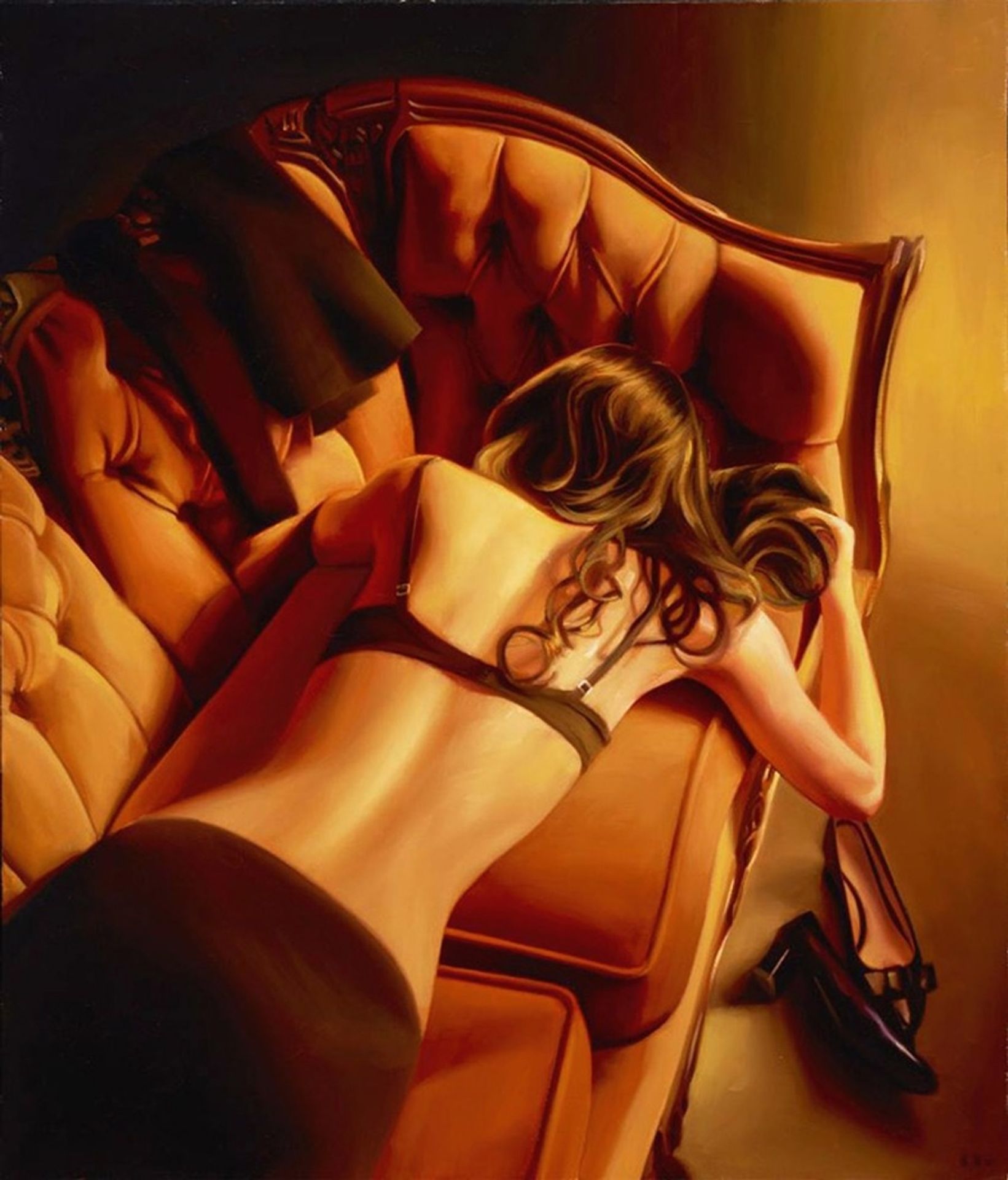 Sleepy Girl by Carrie Graber