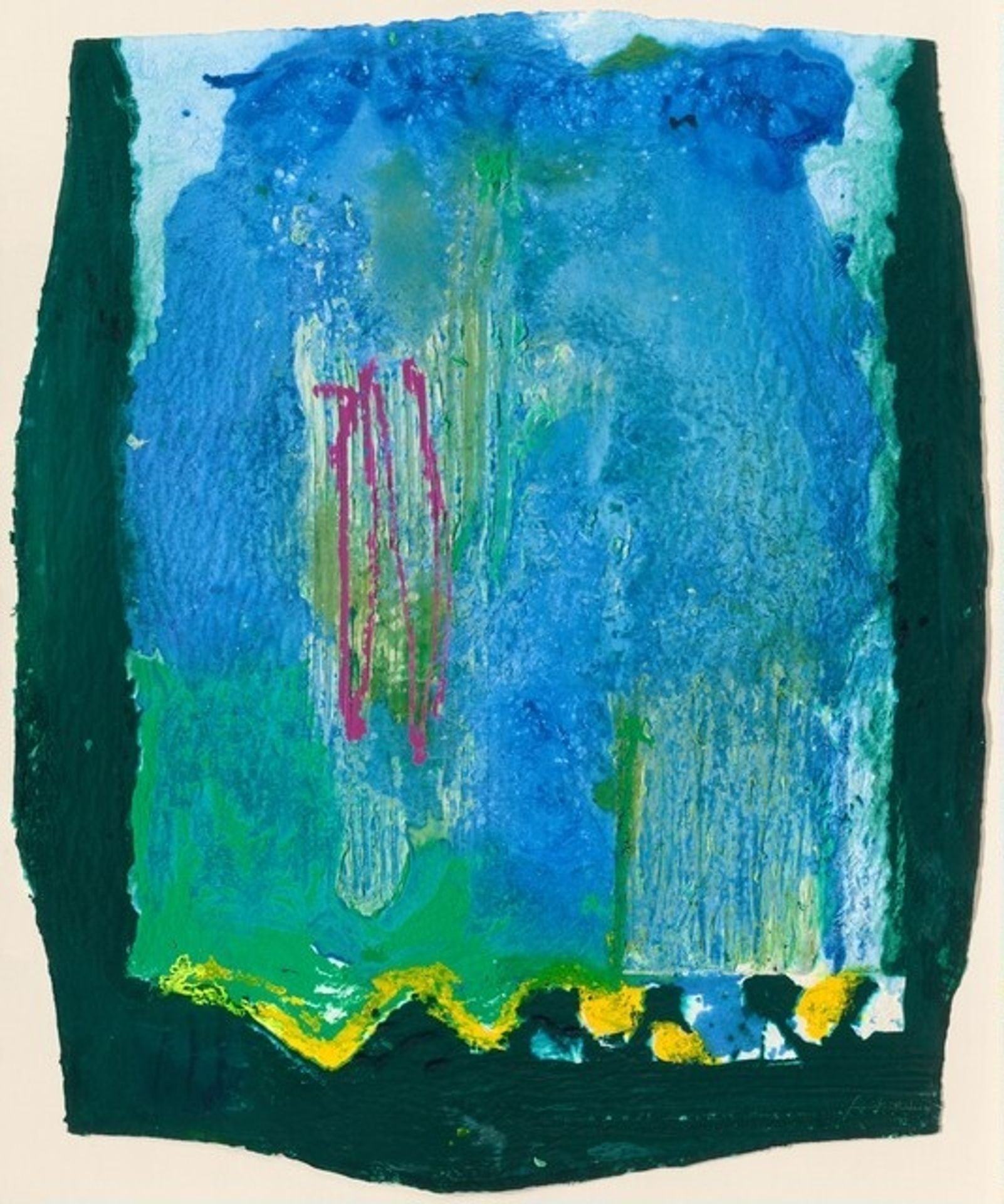 Freefall by Helen Frankenthaler