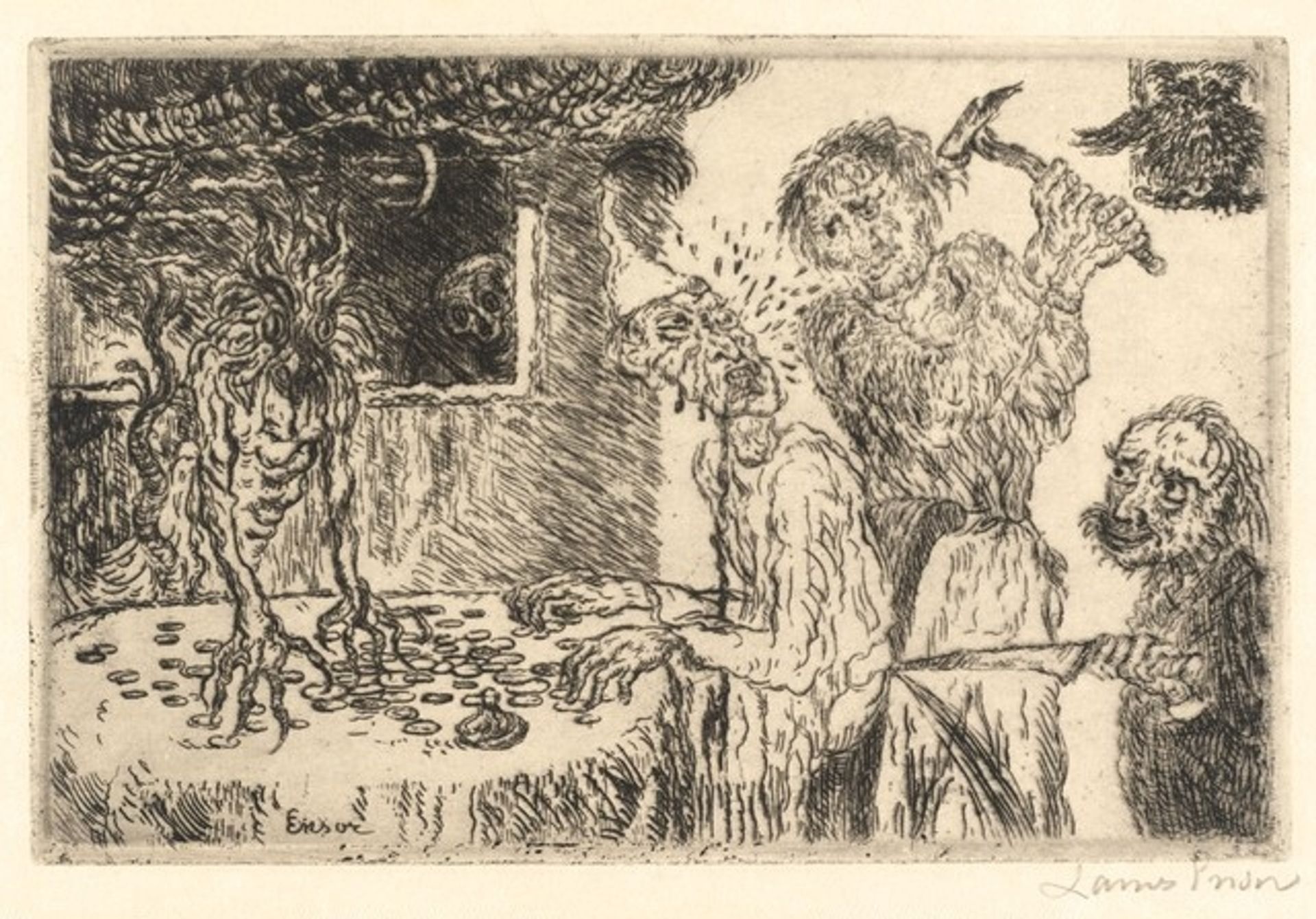 Avarice (L'avarice) by James Ensor