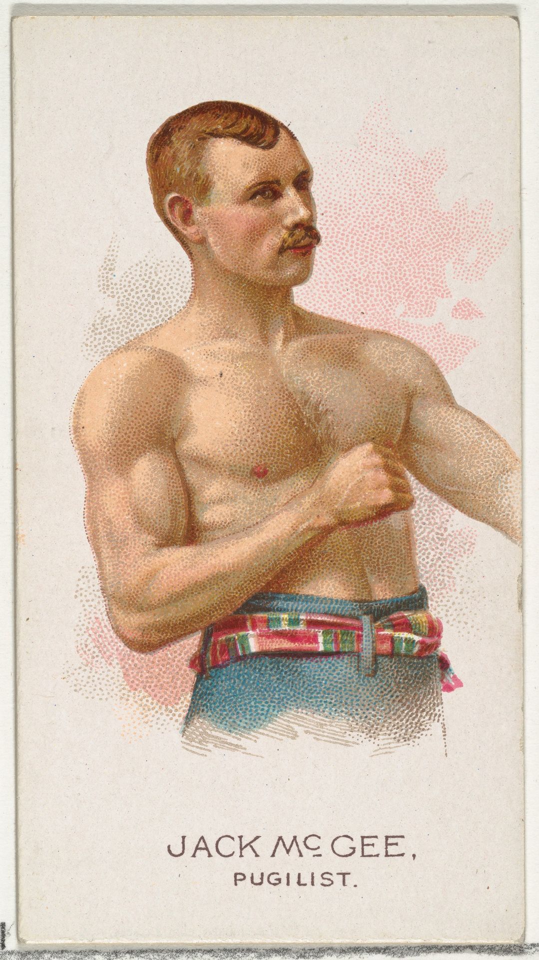 Jack McGee, Pugilist, from World's Champions, Series 2 (N29) for Allen & Ginter Cigarettes by Allen & Ginter
