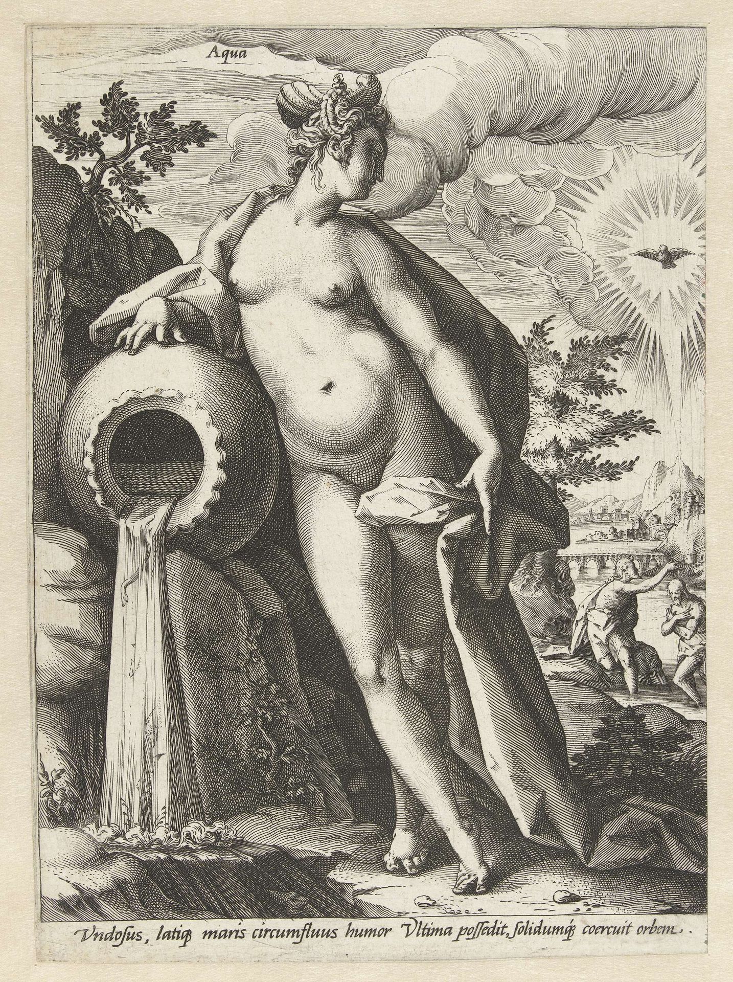 Water by Hendrick Goltzius