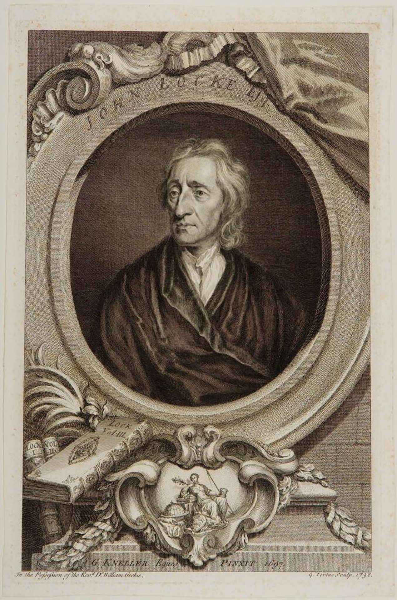 John Locke by George Vertue