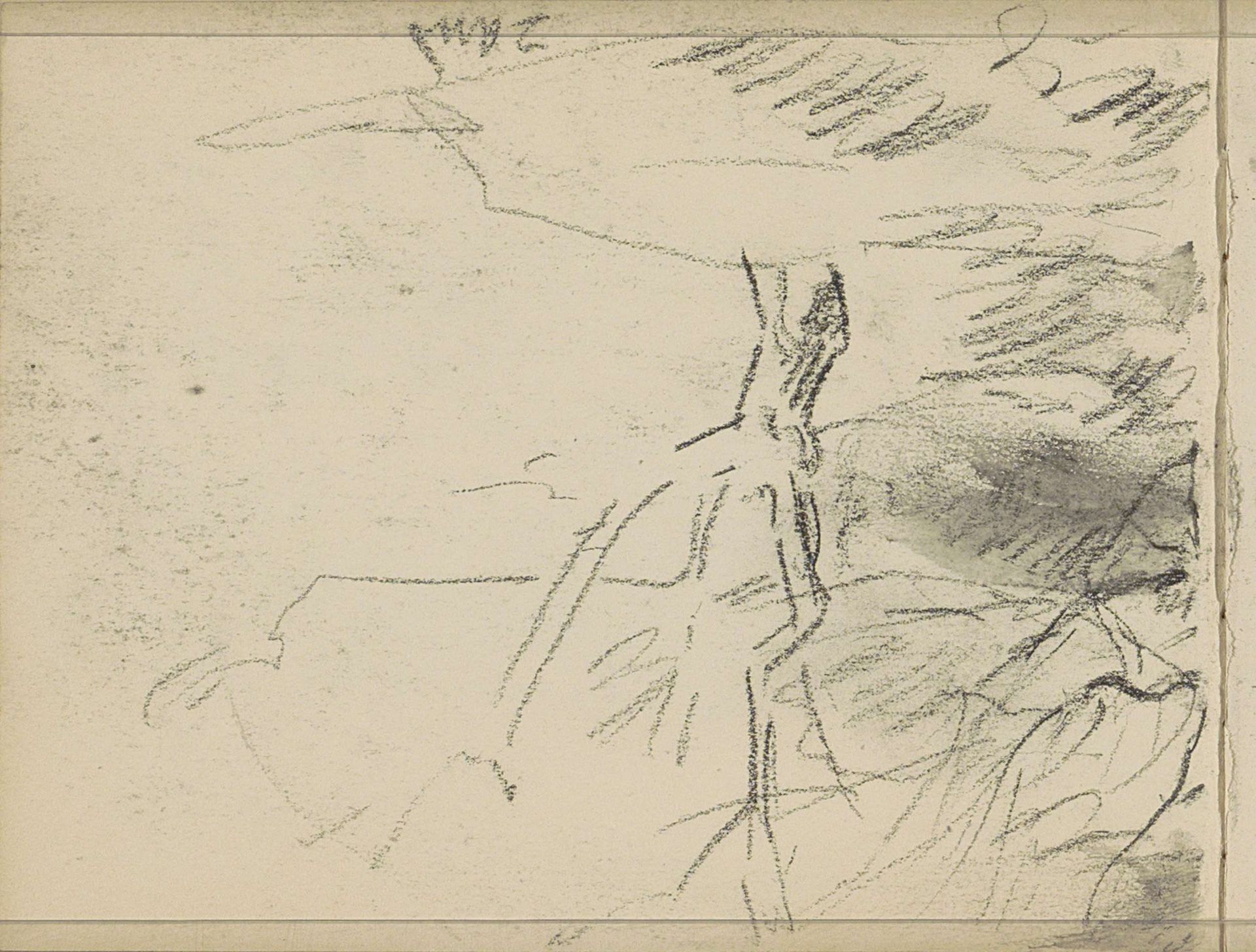 Landschap, mogelijk een duinlandschap by Johan Antonie de Jonge