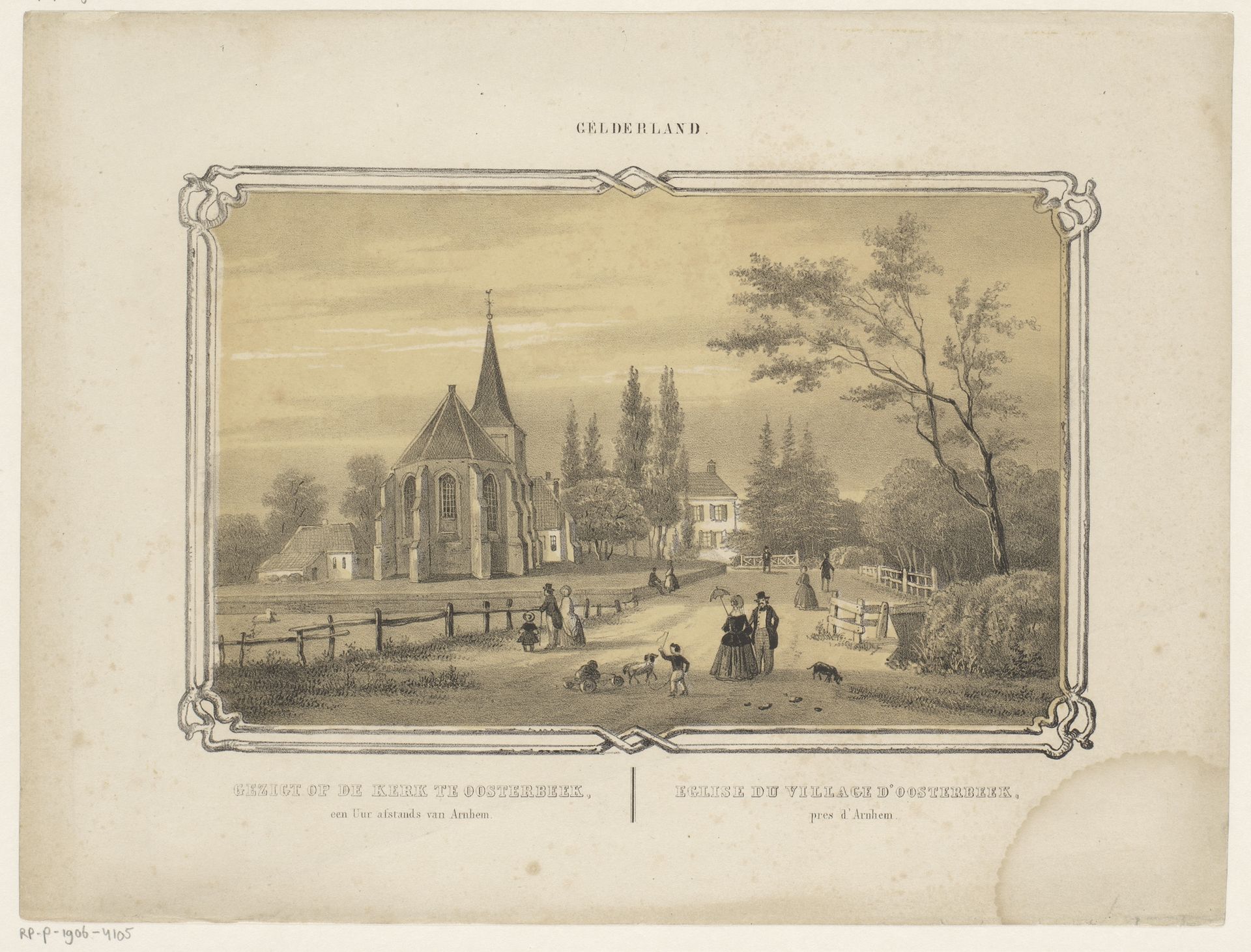 Kerk te Sonsbeek by Frederik Lodewijk Huygens