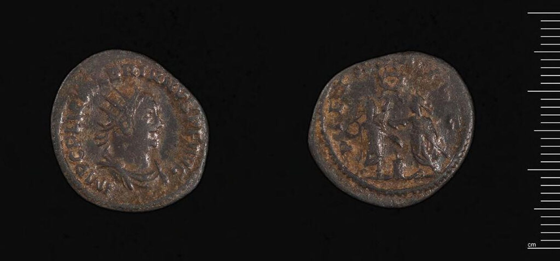 Antoninianus of Valerian I by Valerian I