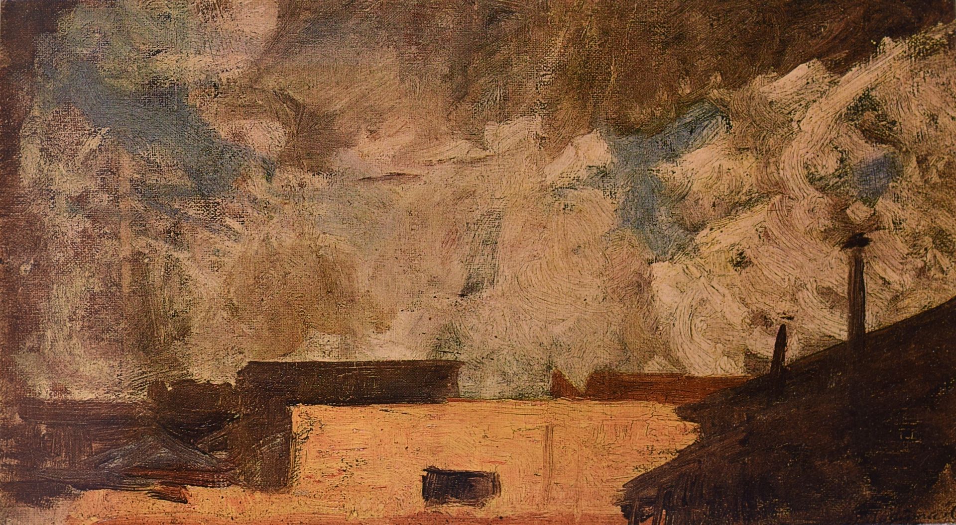 Clouds (Rome) by Fujishima Takeji