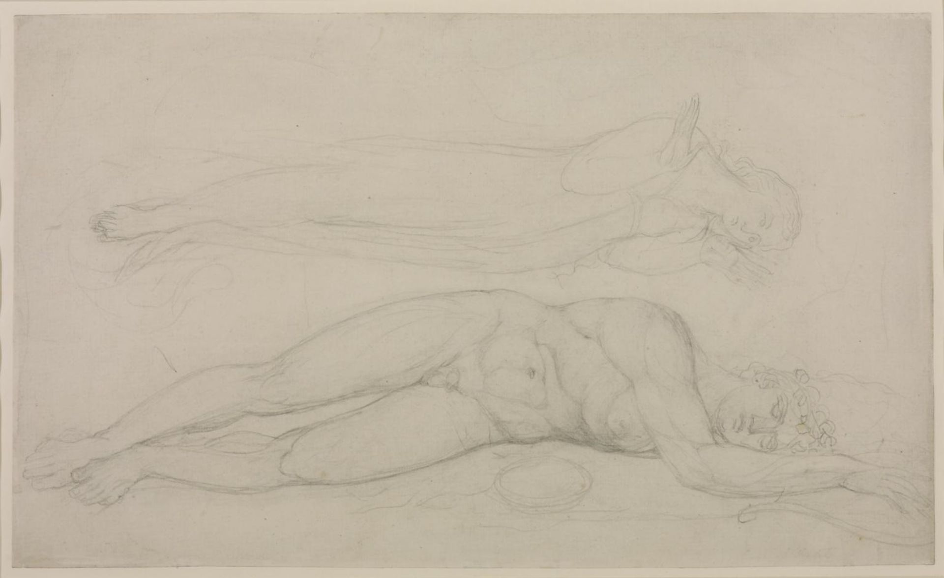 The Soul Hovering over the Body Reluctantly Parting with Life by William Blake