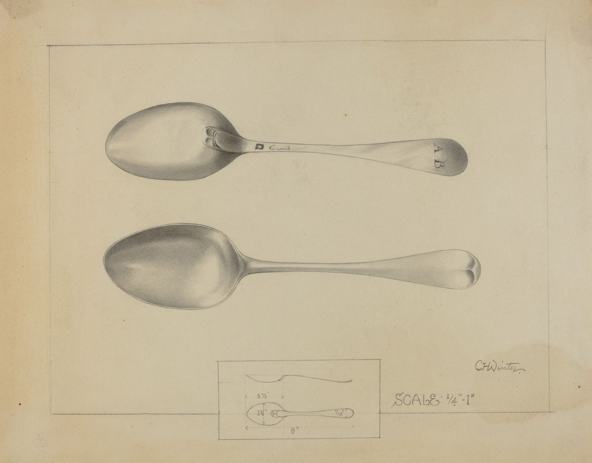 Silver Spoon by Charlotte Winter