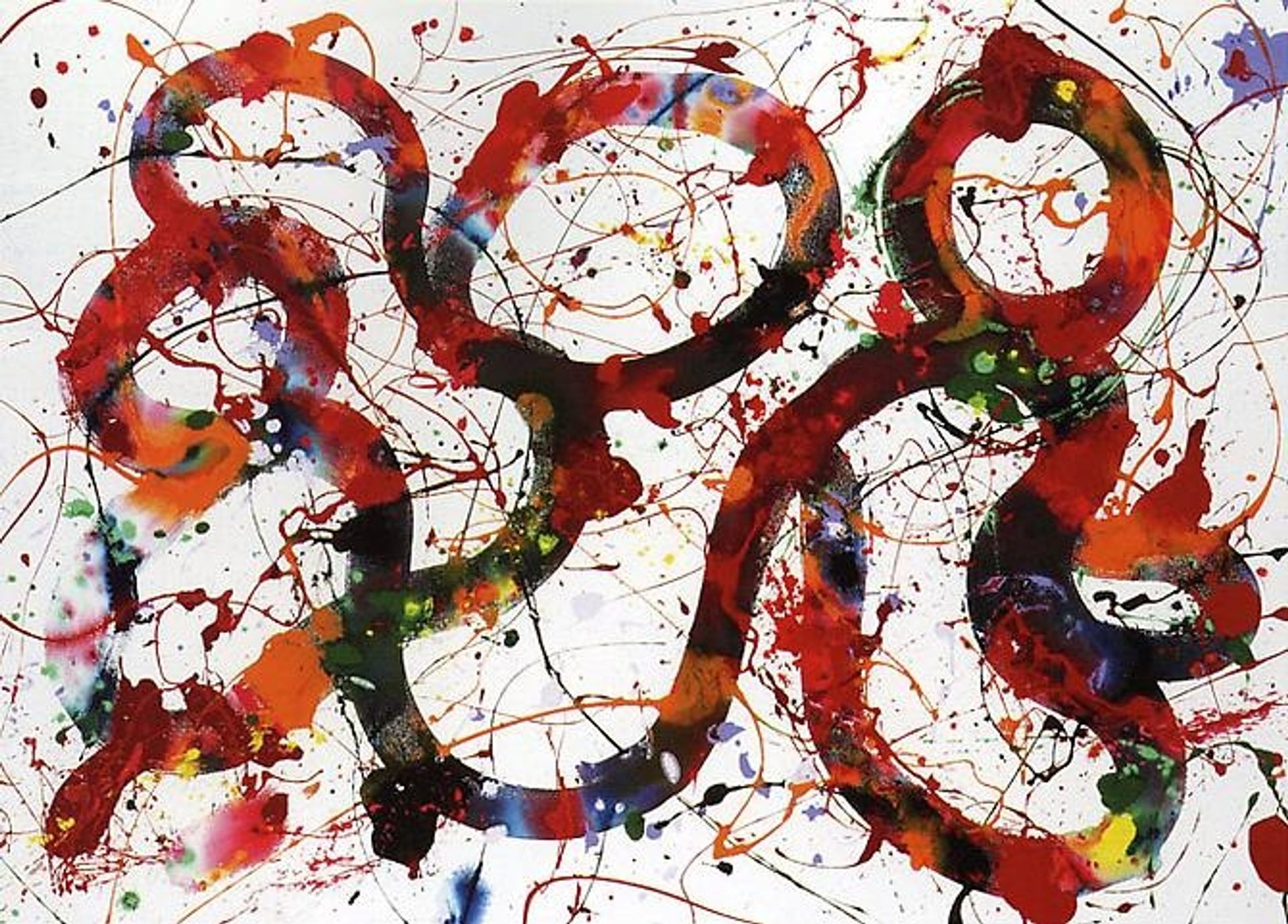 Untitled (SFP88-12) by Sam Francis