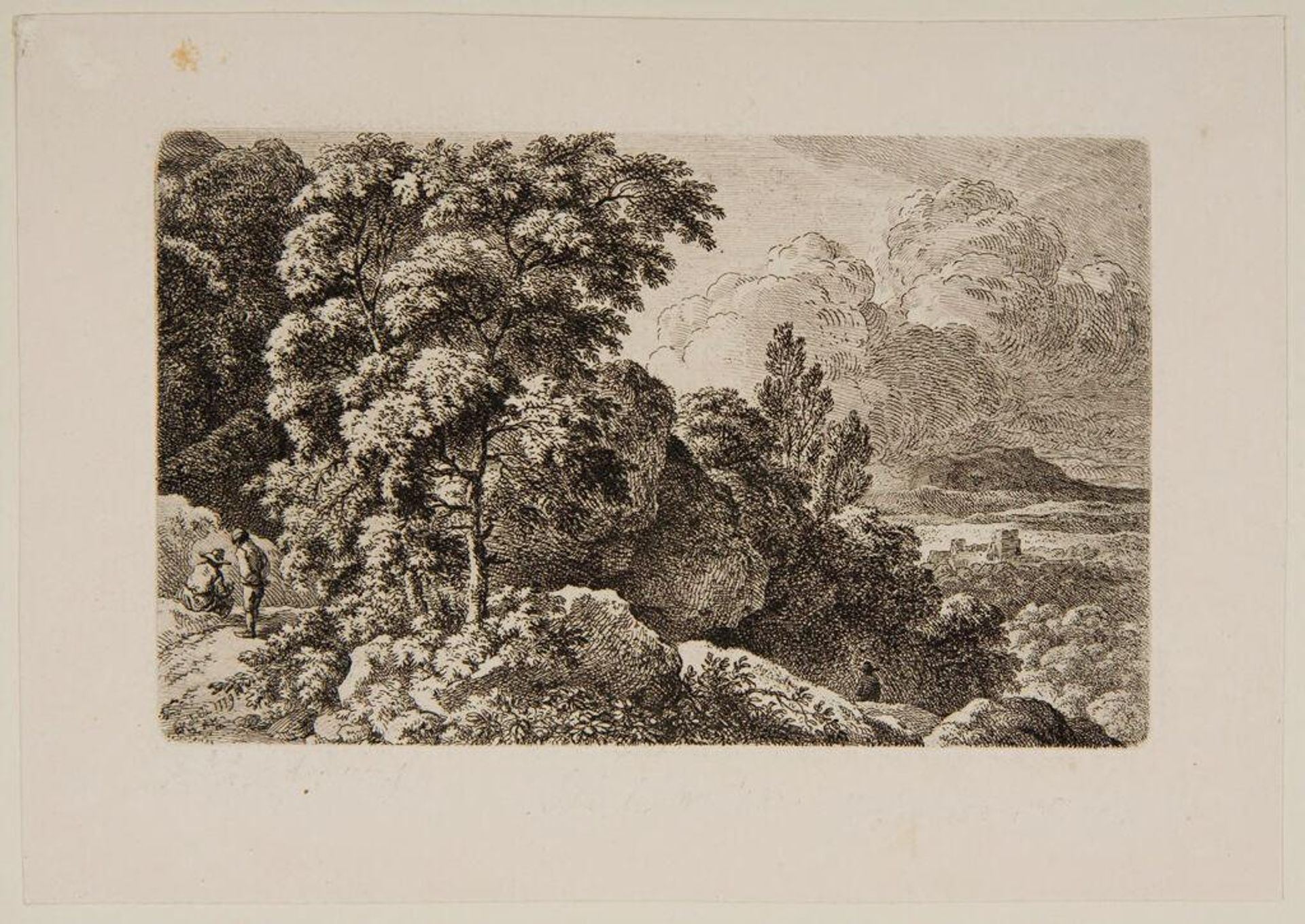 Man and Woman in Conversation by Ferdinand Kobell