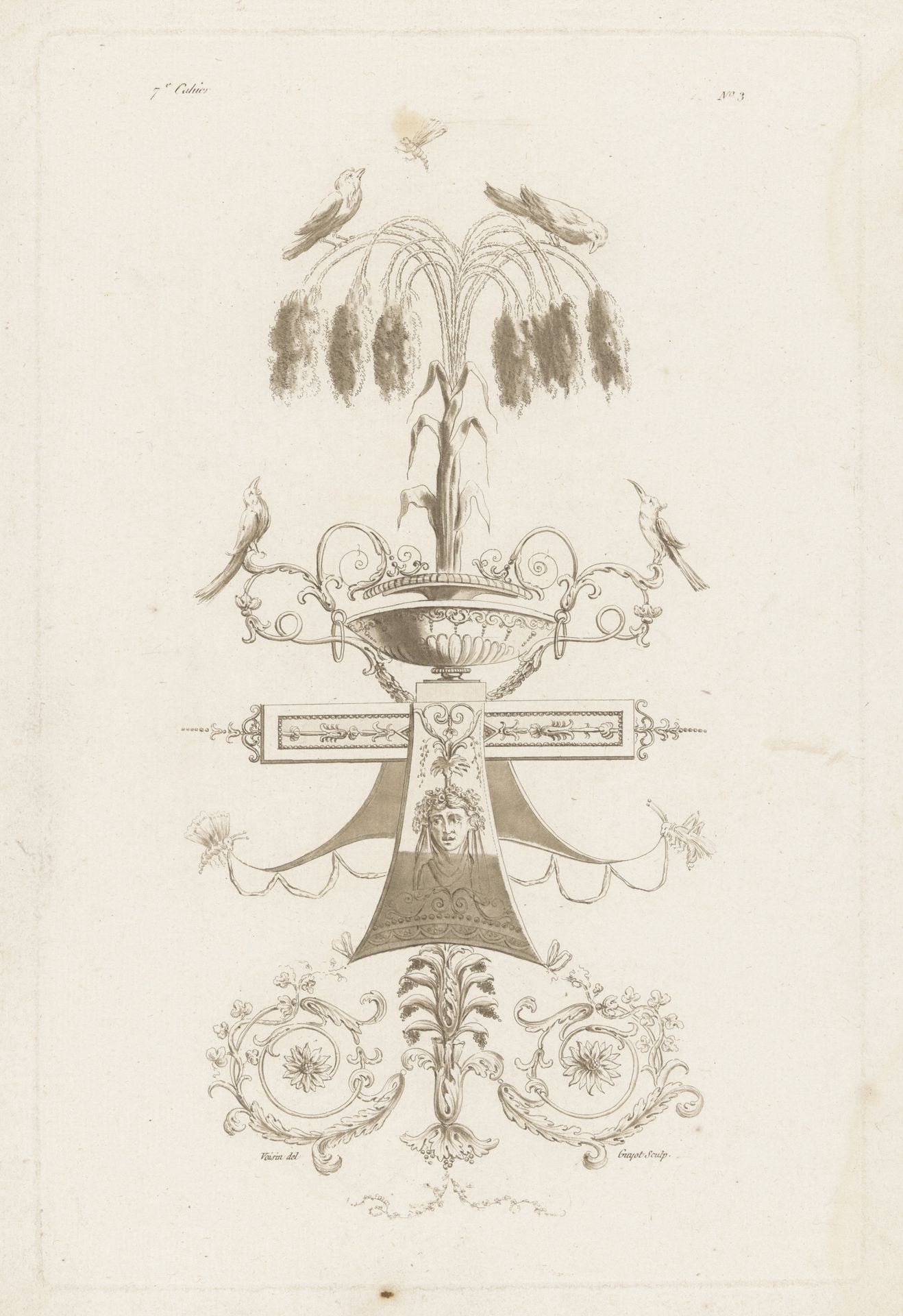 Arabesken met vogels by Laurent Guyot