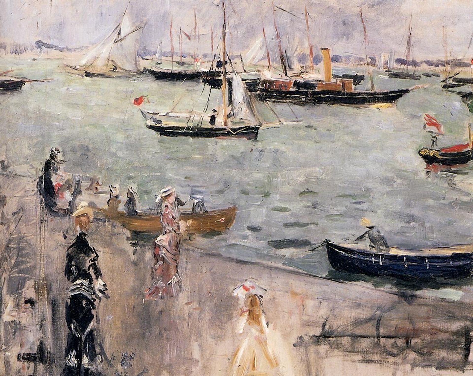 The Isle of Wight by Berthe Morisot
