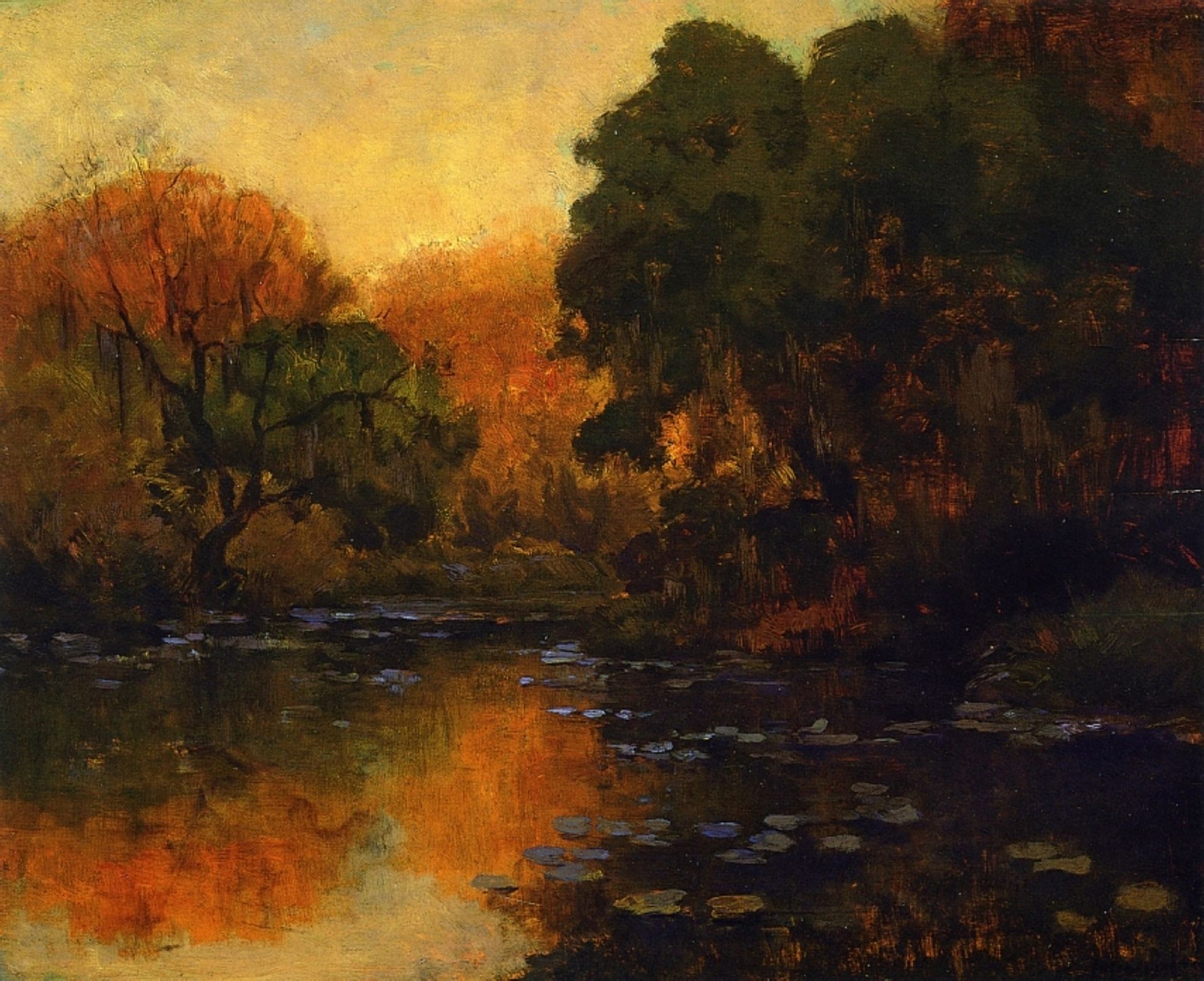 San Antonio River by Robert Julian Onderdonk