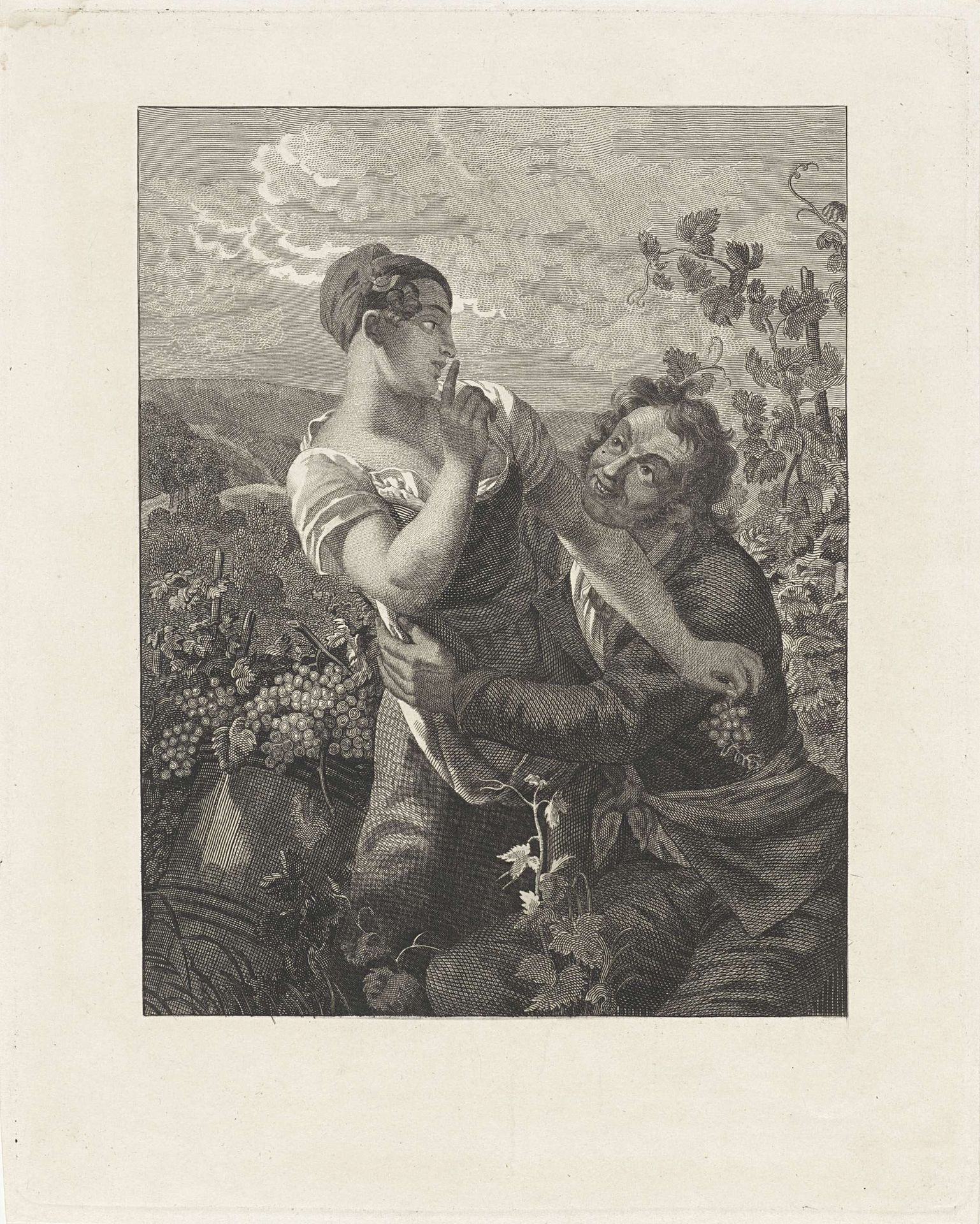 Verliefde wijngaardenier by Anonymous
