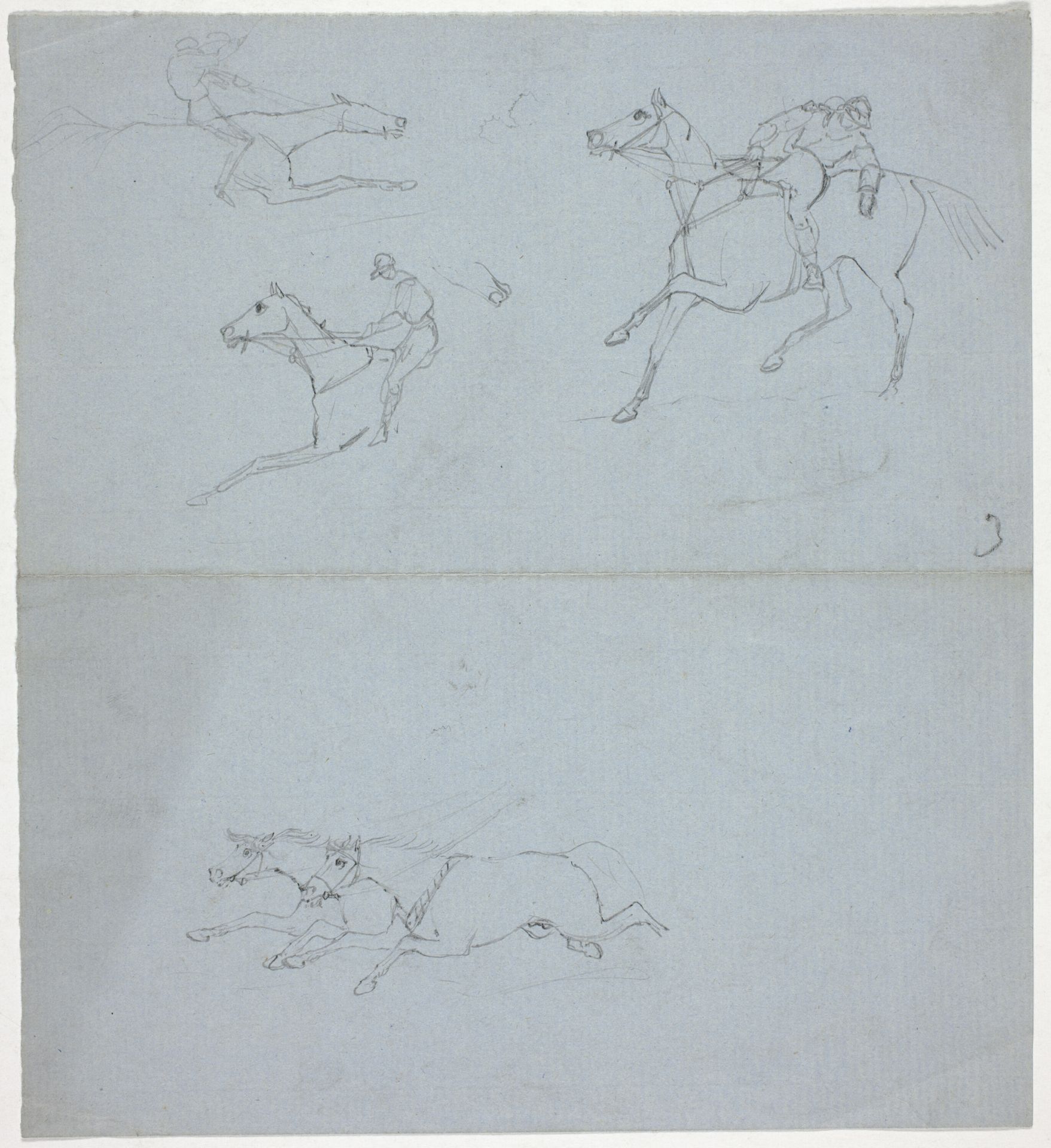 Sketches of a Jockey by George Alken, II