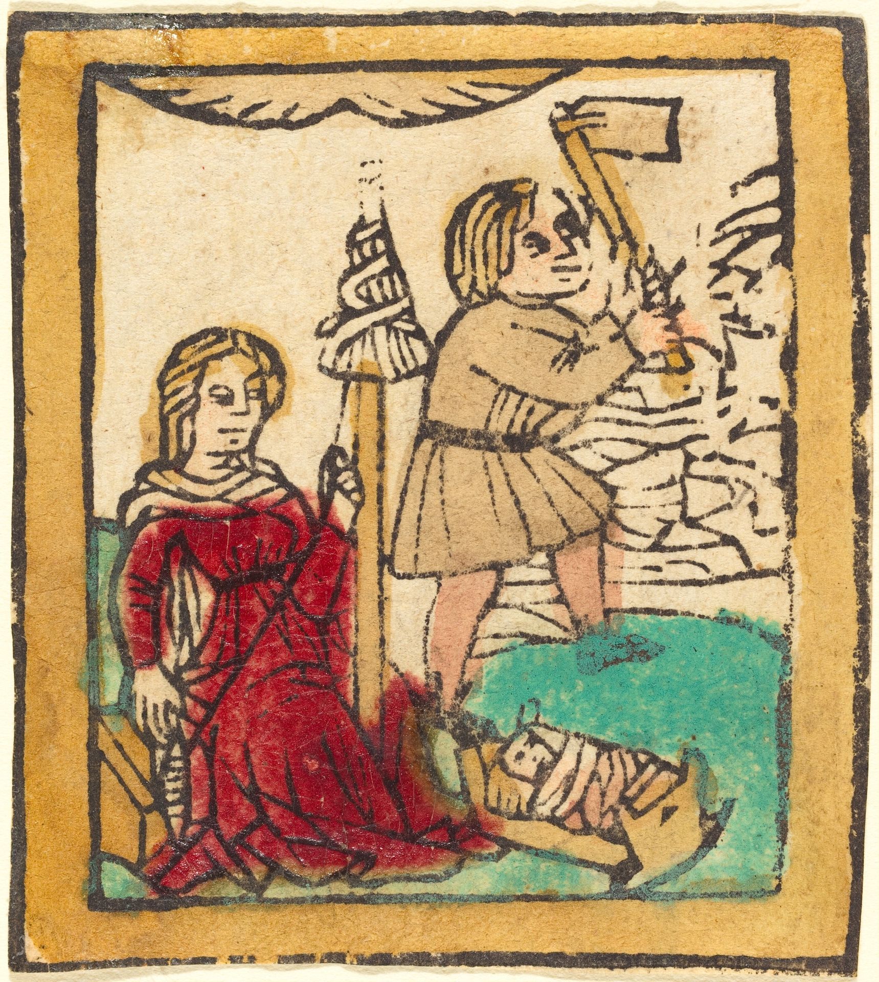 Adam and Eve by Anonymous