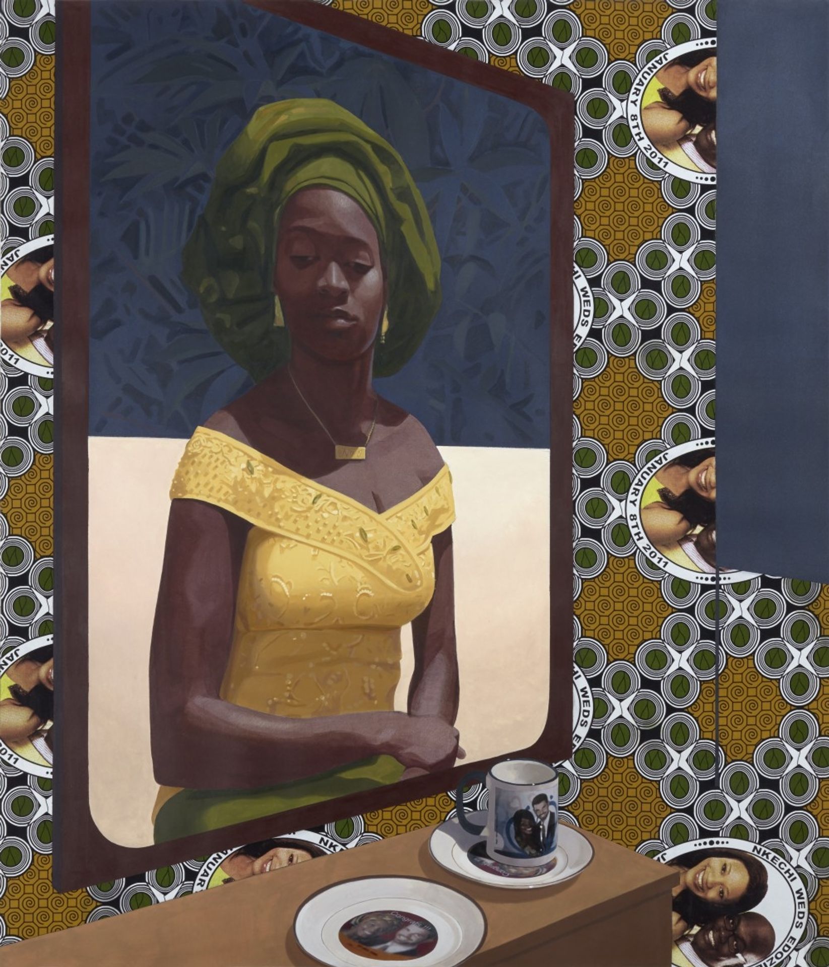Wedding Souvenirs by Njideka Akunyili Crosby