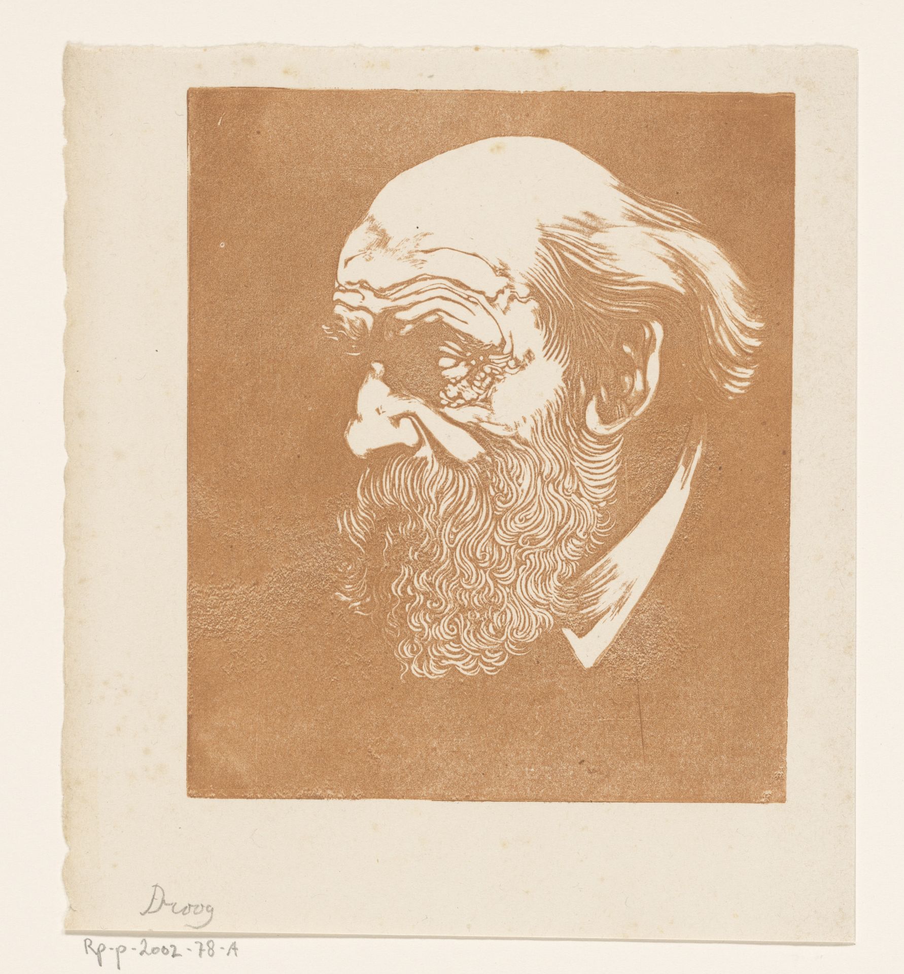 Portret van Pierre Cuypers by Bernard Willem Wierink