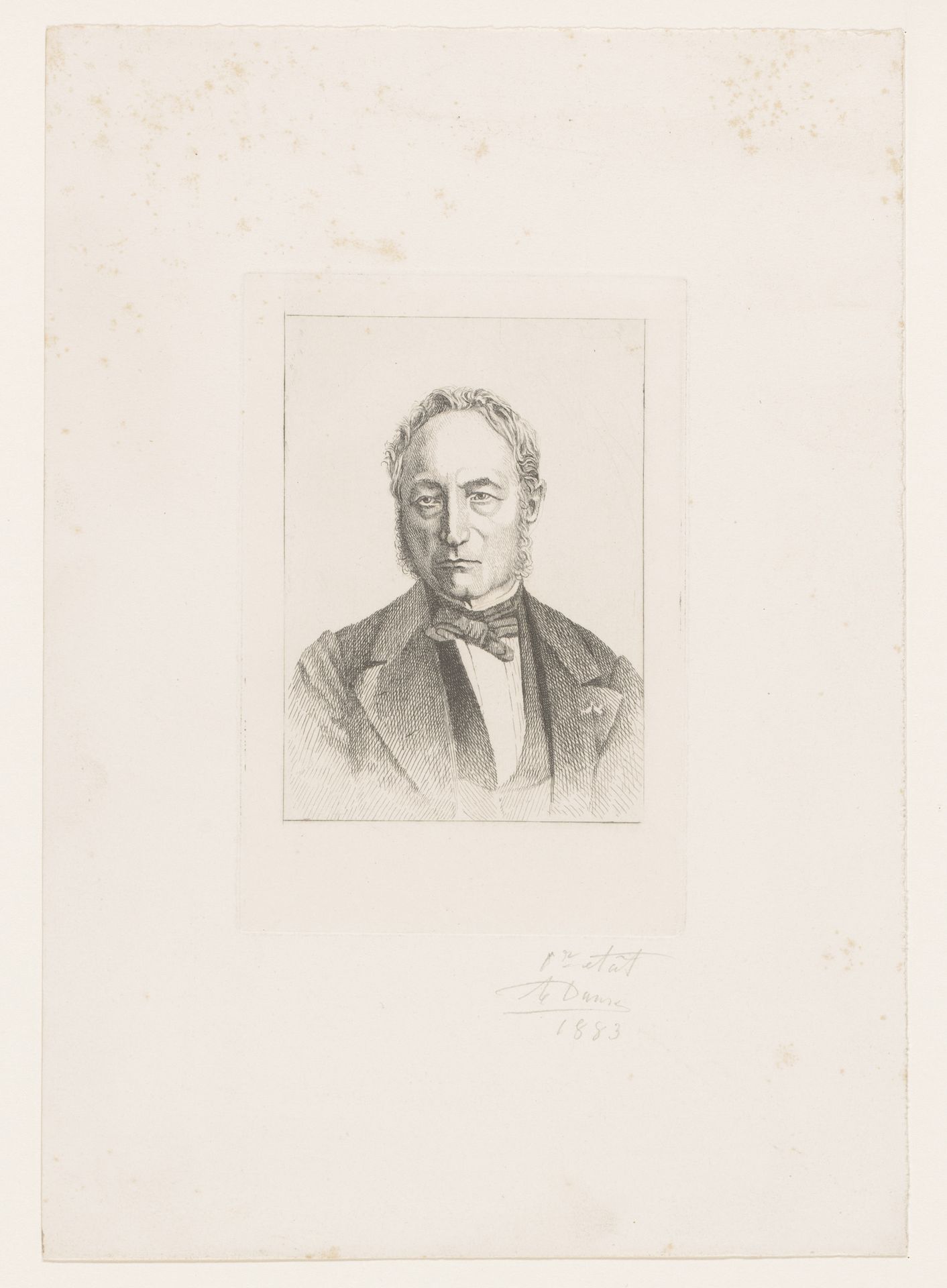 Portret van G. Demoulin by Auguste Danse
