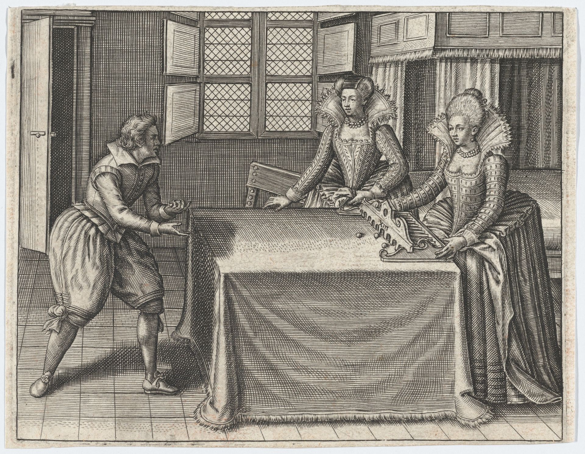 Enigmes Joyeuses pour les Bons Esprits, Plate 6 by Jan van Haelbeeck