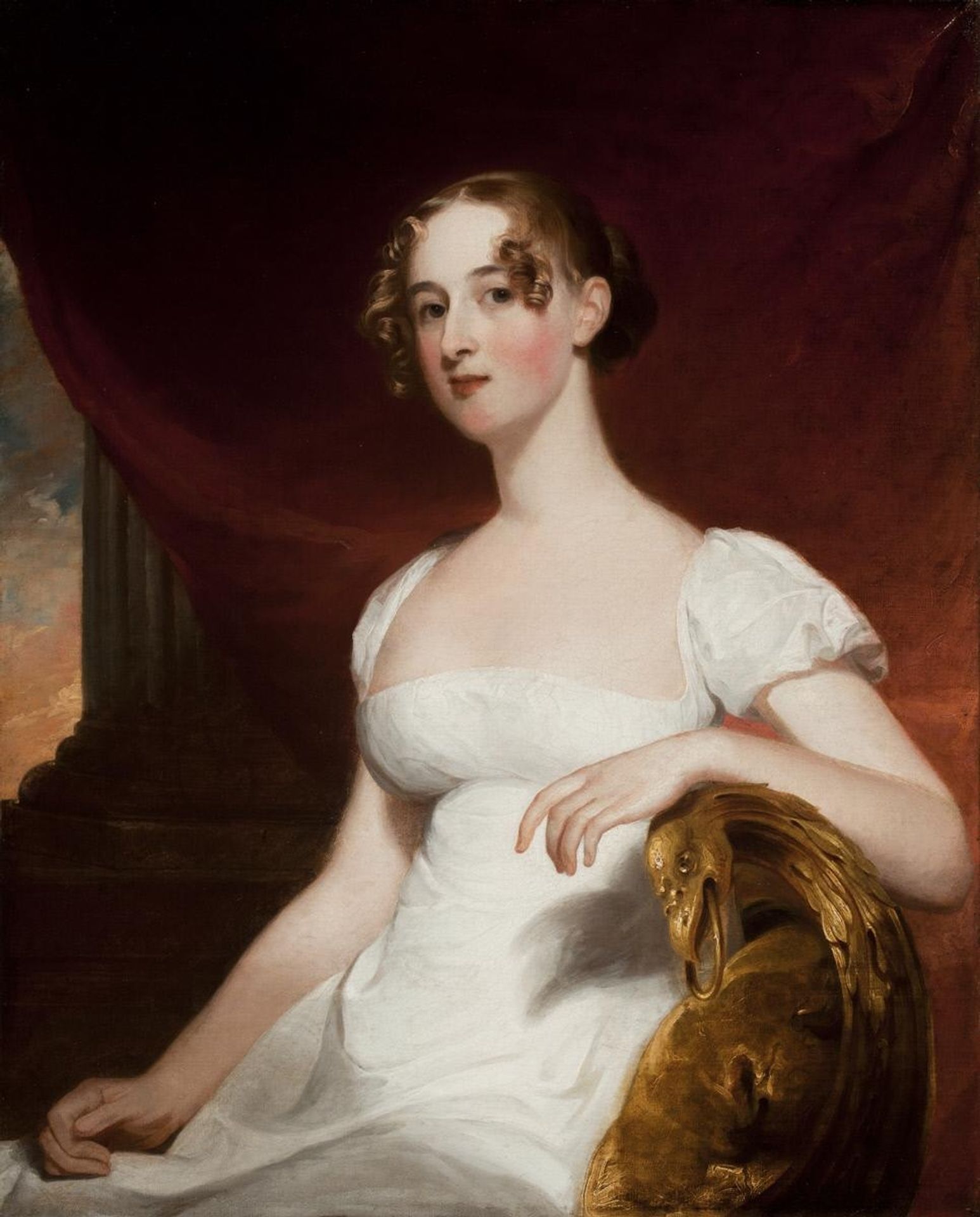 Margaret Siddons, Mrs. Benjamin Kintzing by Thomas Sully