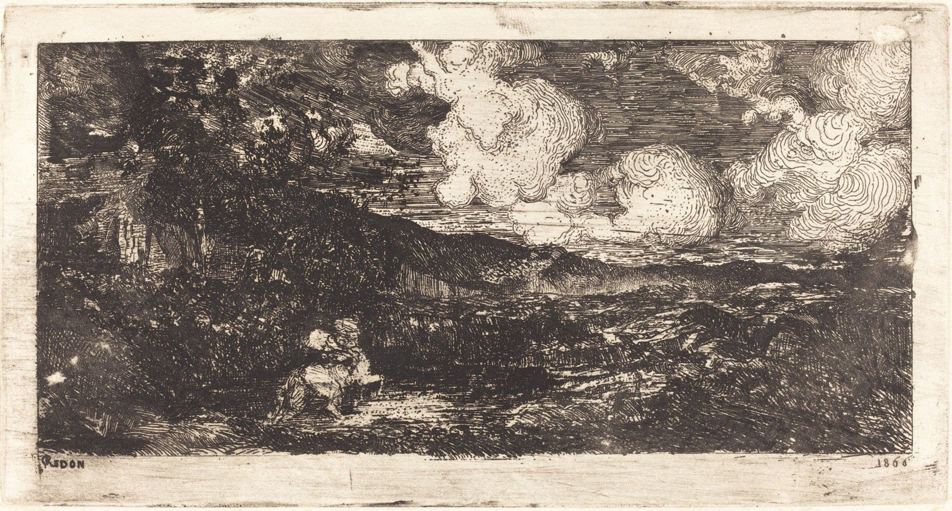 Cavalier Galopant by Odilon Redon