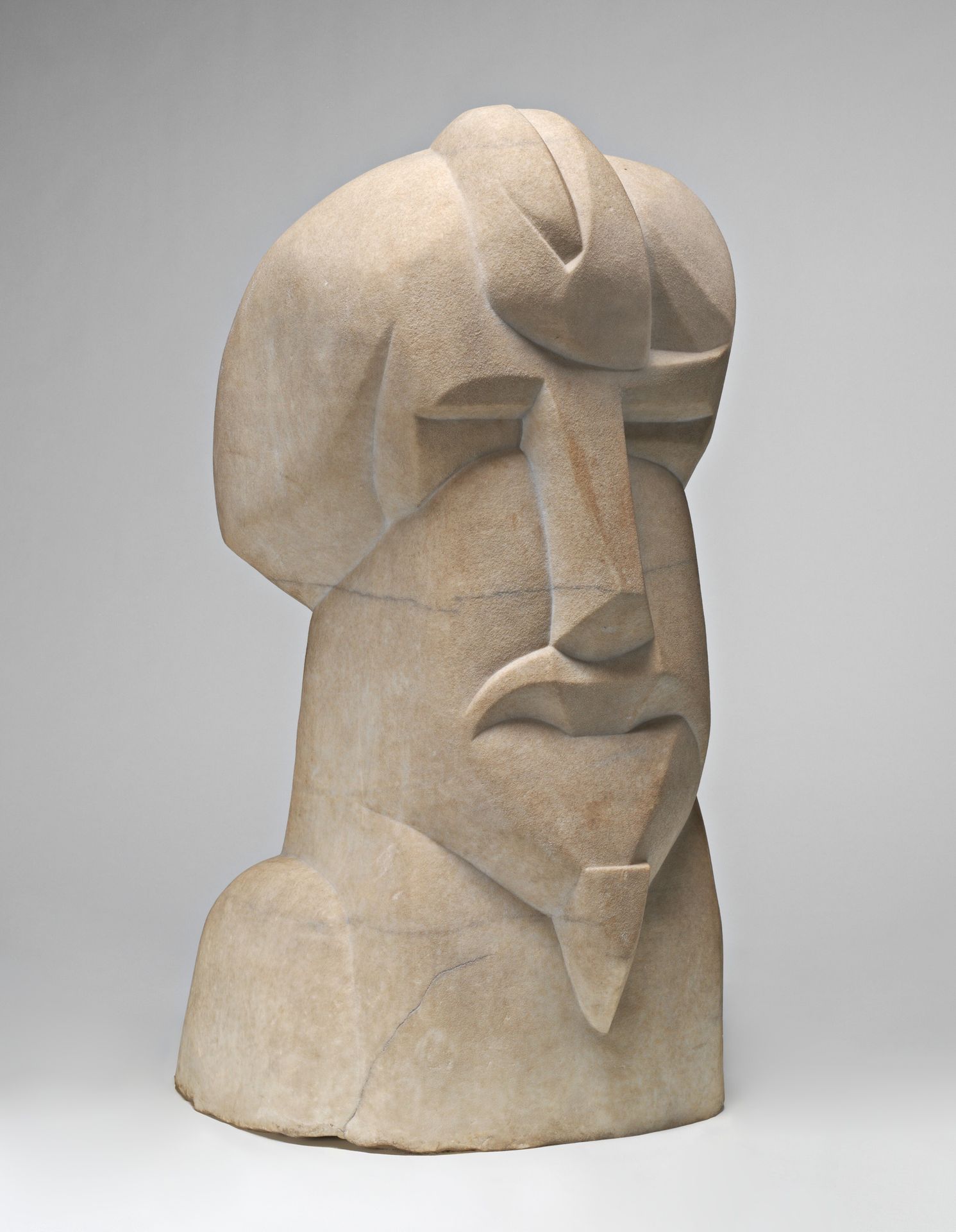 Hieratic Head of Ezra Pound by Henri Gaudier-Brzeska