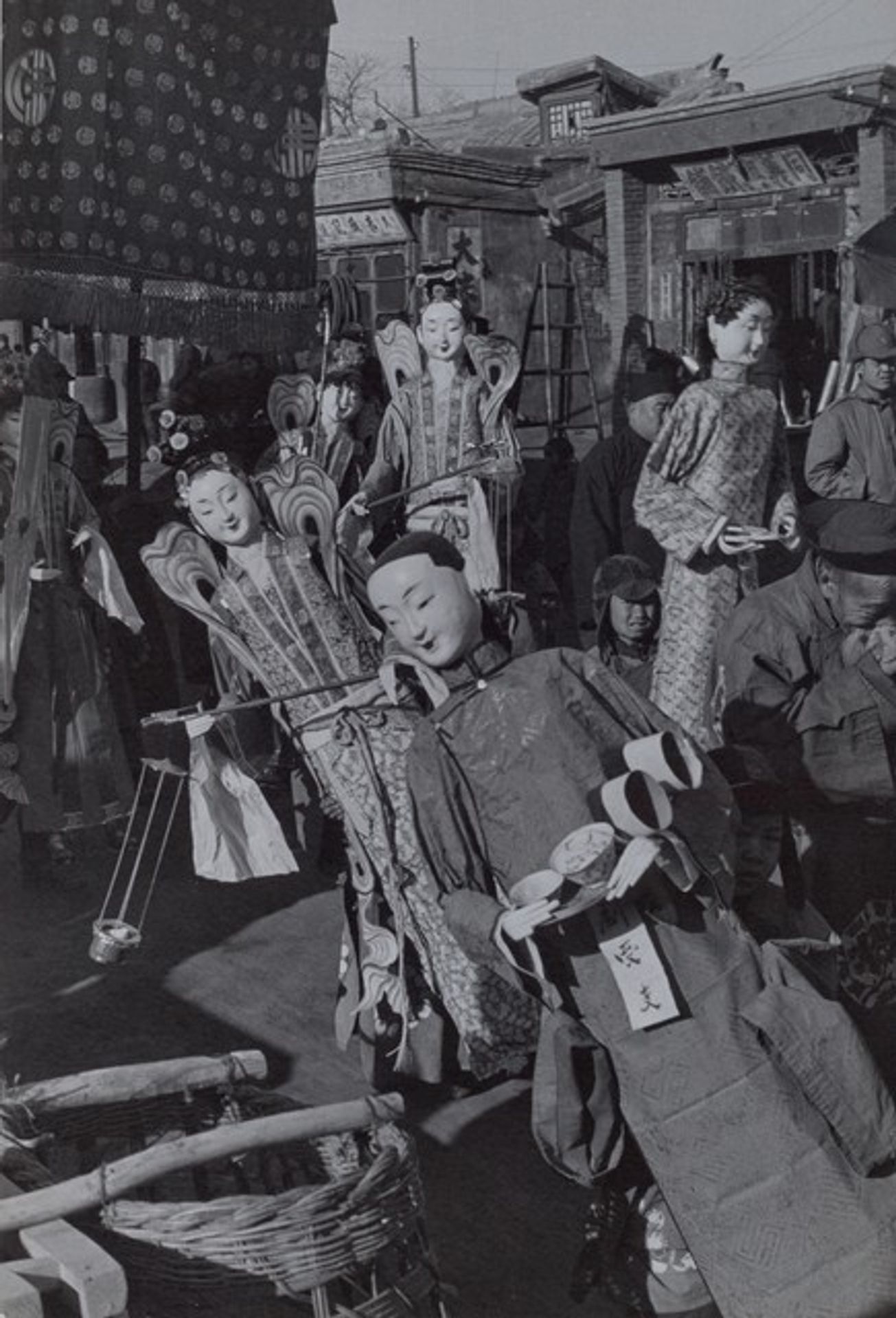Funeral Procession, Beijing, China by Henri Cartier-Bresson