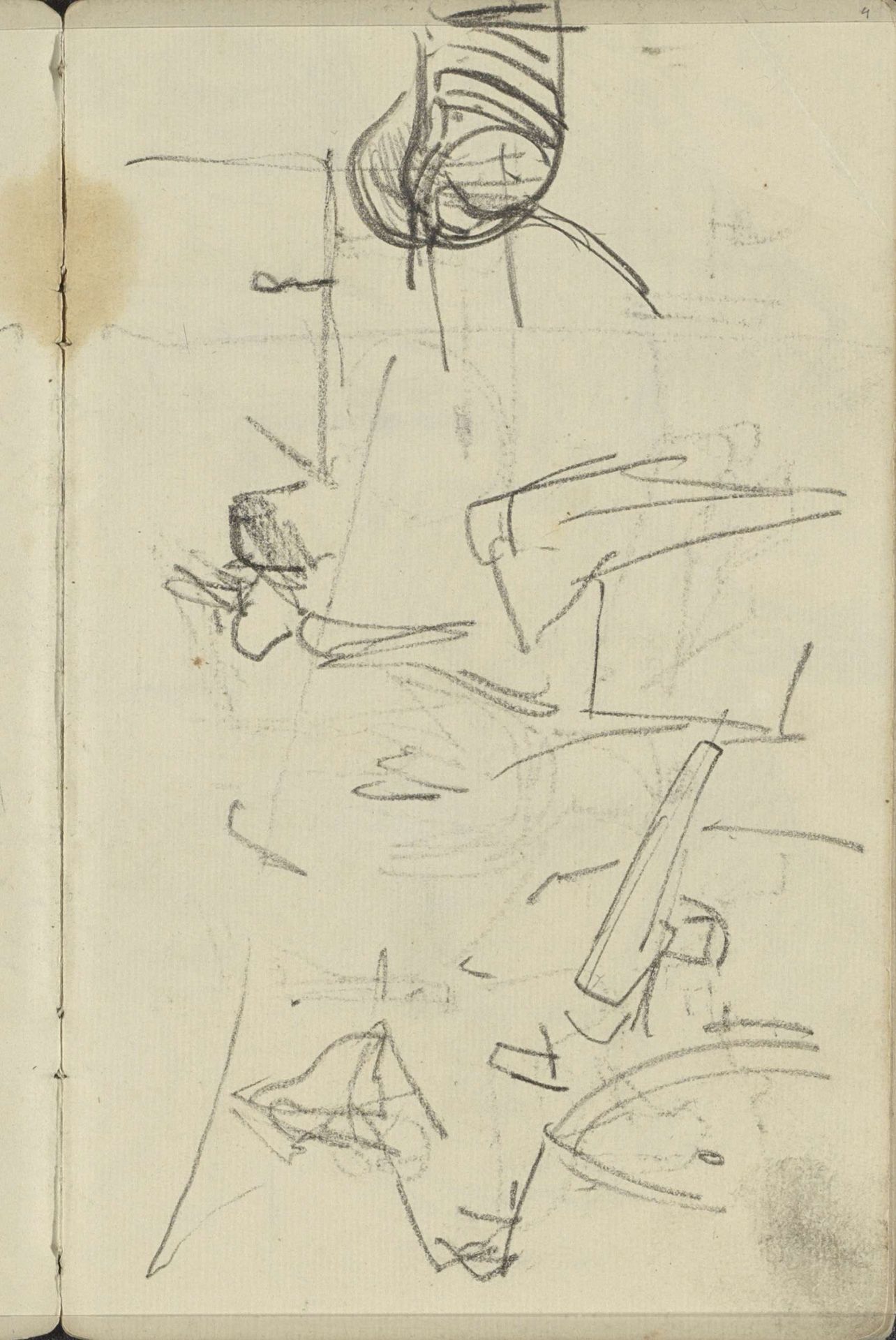 Ruiter en een kar by George Hendrik Breitner
