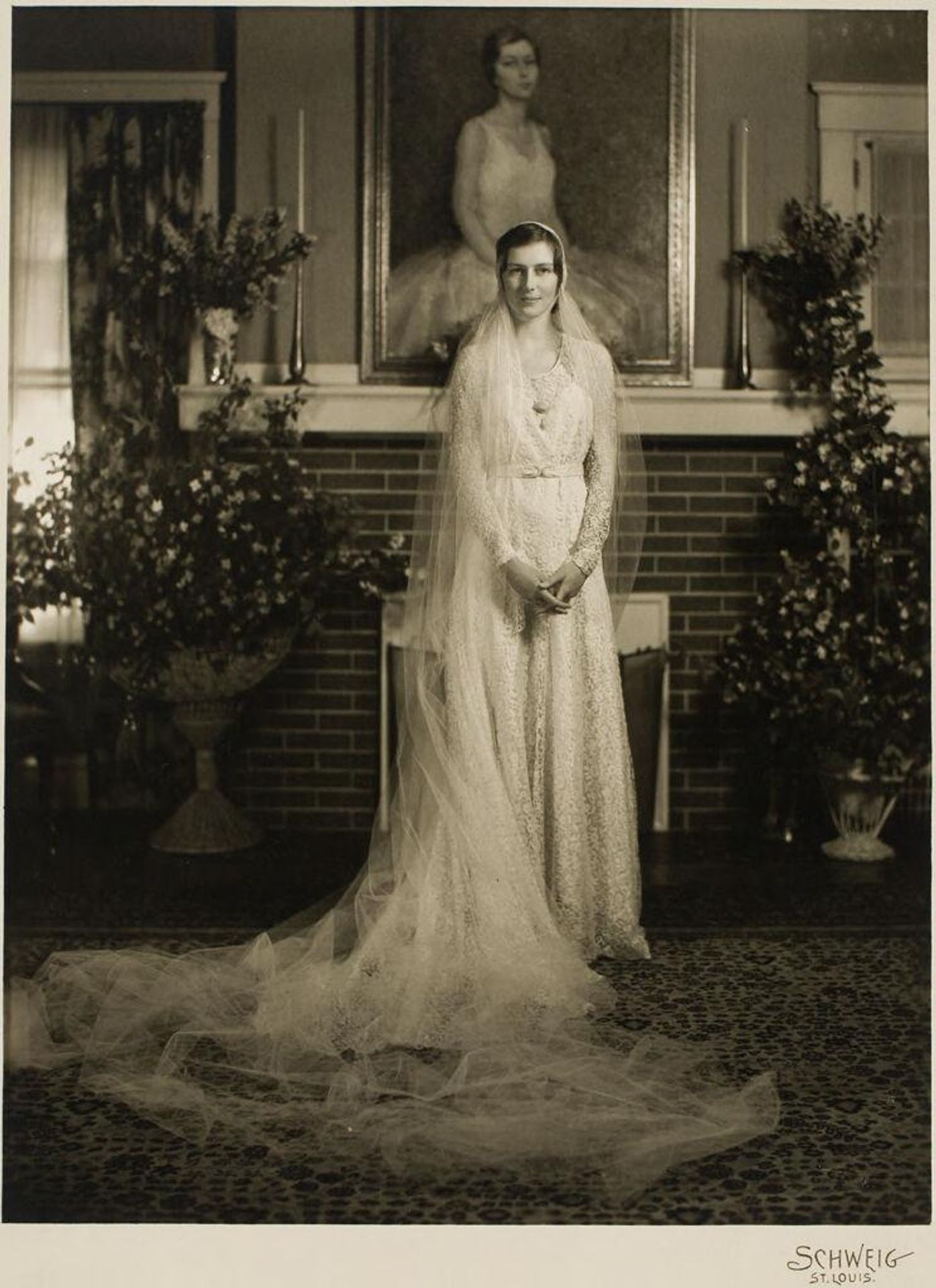 Untitled (bridal portrait) by Martin Schweig